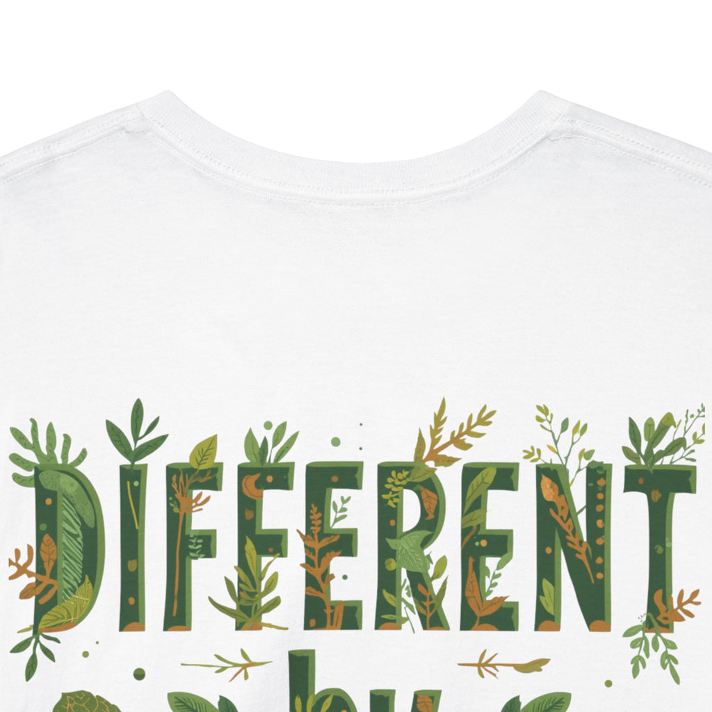 Different By Nature T-Shirt — Botanical Graphic Tee
