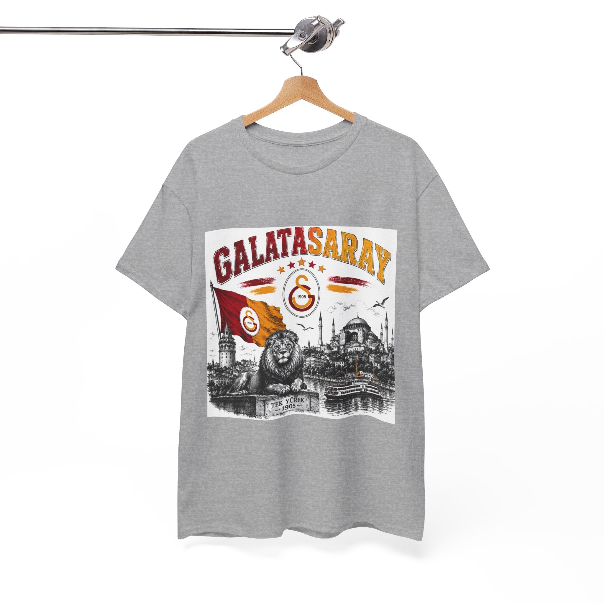 Galatasaray Istanbul Lion T-Shirt – Vintage Soccer Fan Tee