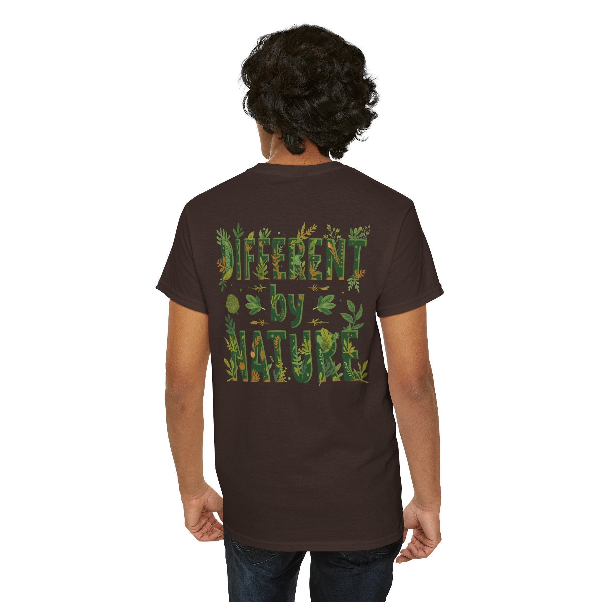 Different By Nature T-Shirt — Botanical Graphic Tee