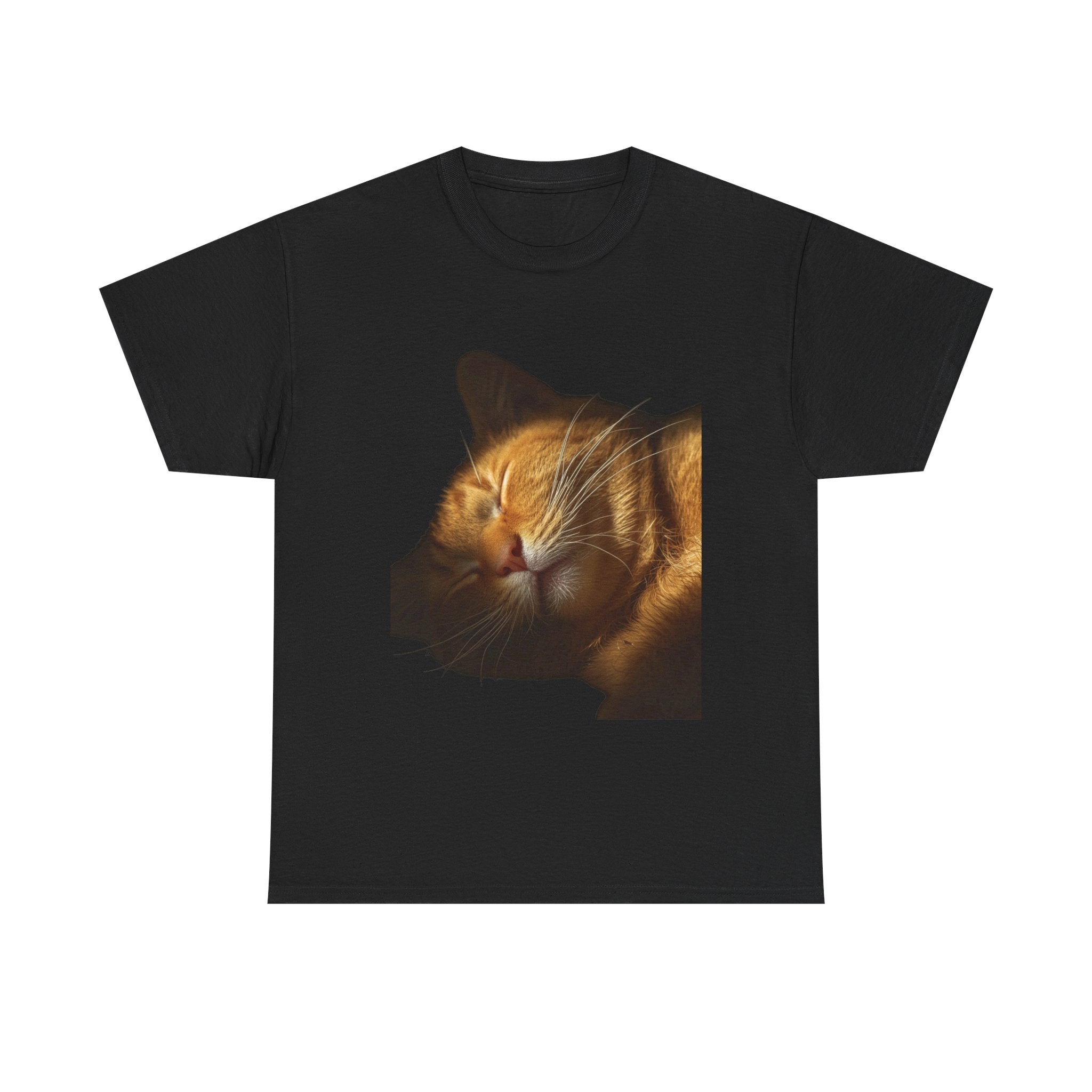 Sleeping Ginger Cat T-Shirt