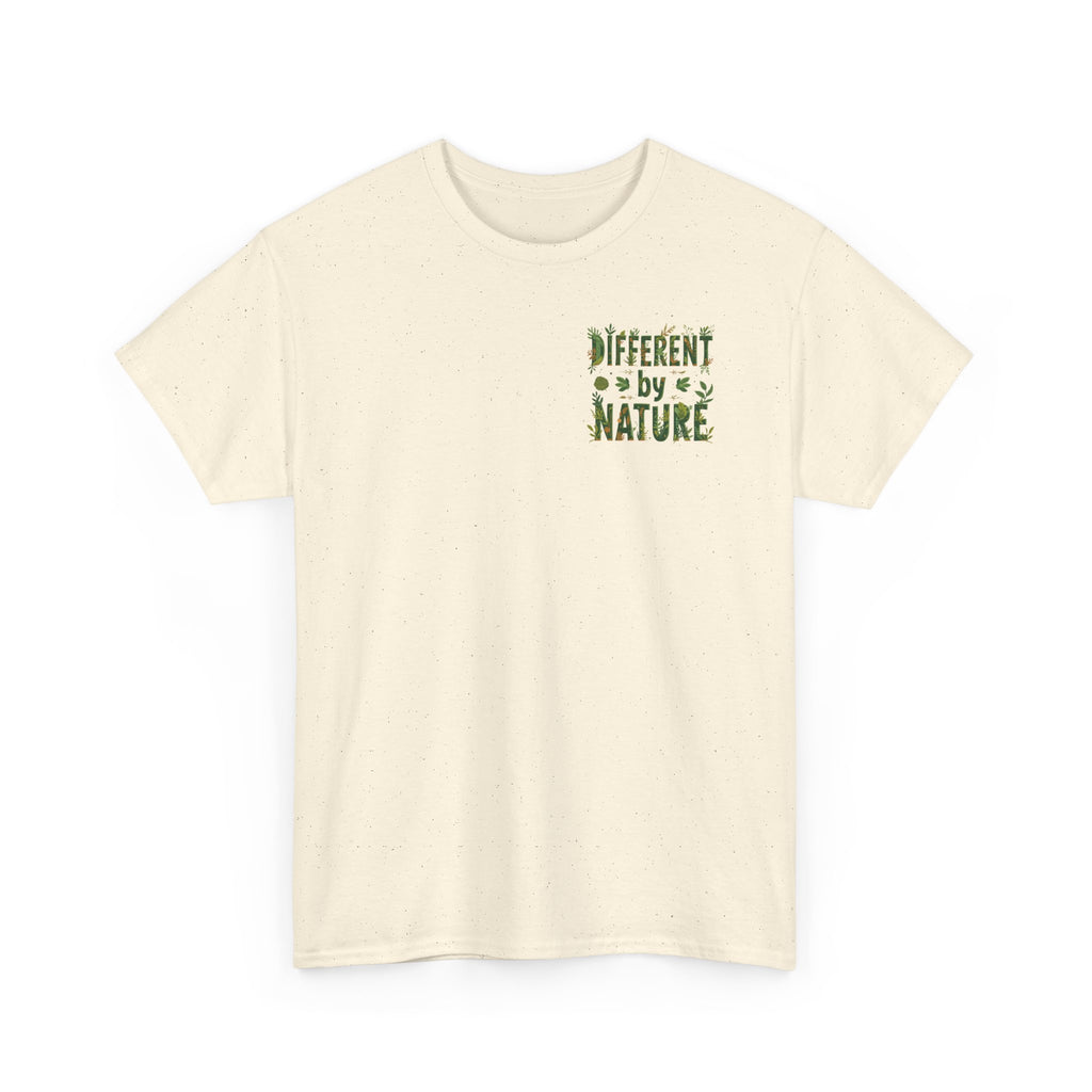 Different By Nature T-Shirt — Botanical Graphic Tee