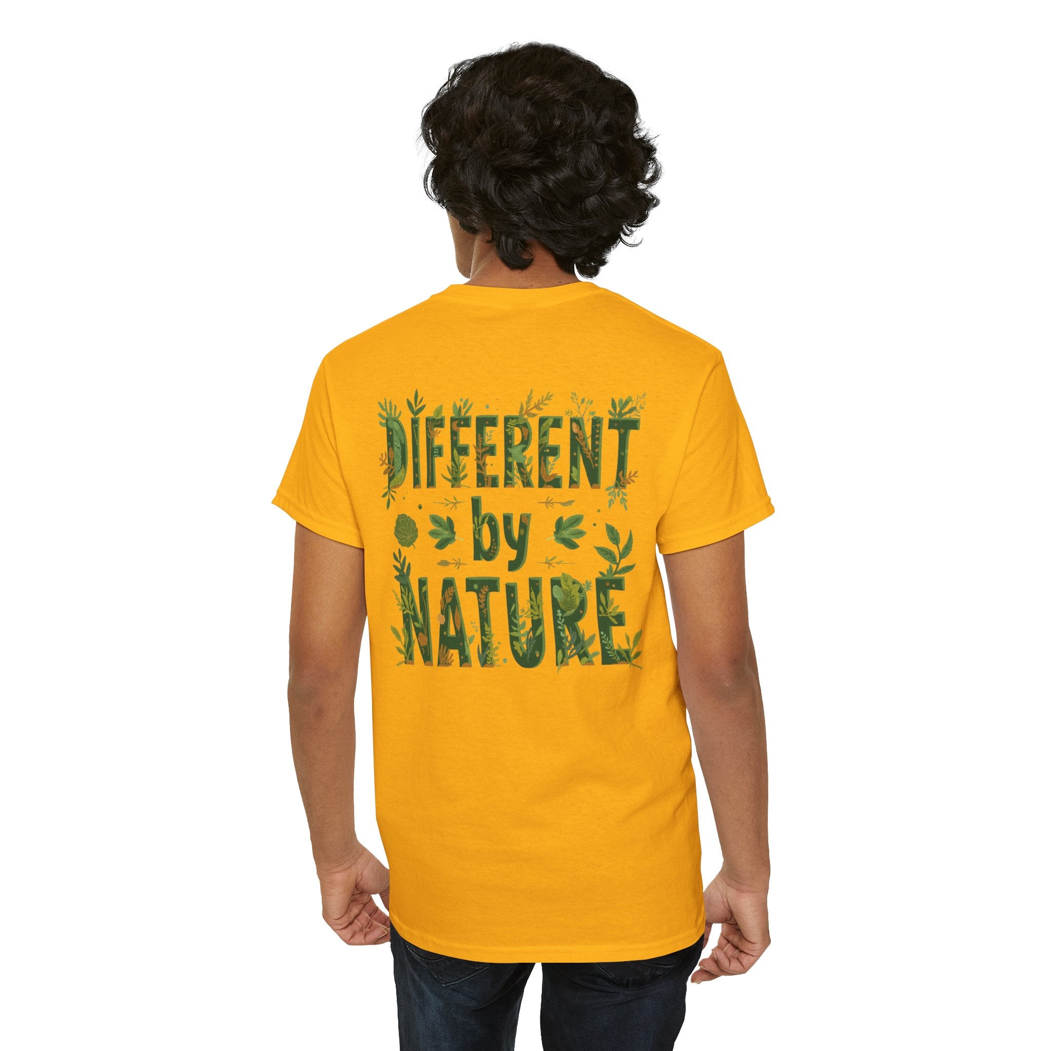 Different By Nature T-Shirt — Botanical Graphic Tee