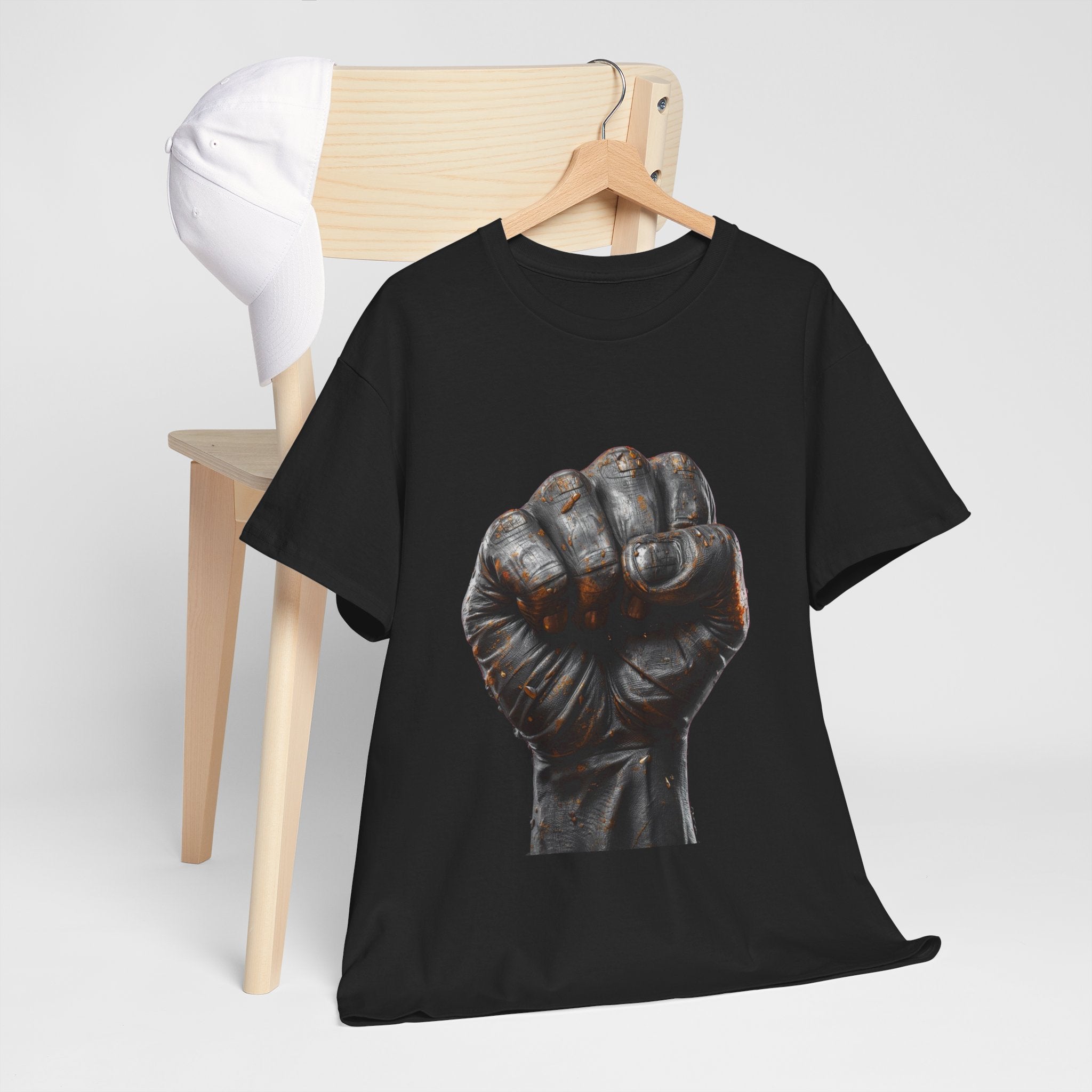 Raised Fist T-Shirt — Black Power Solidarity Tee