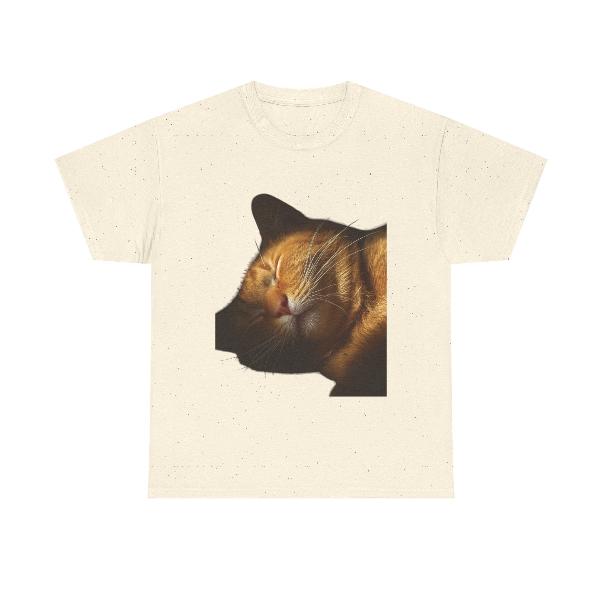 Sleeping Ginger Cat T-Shirt