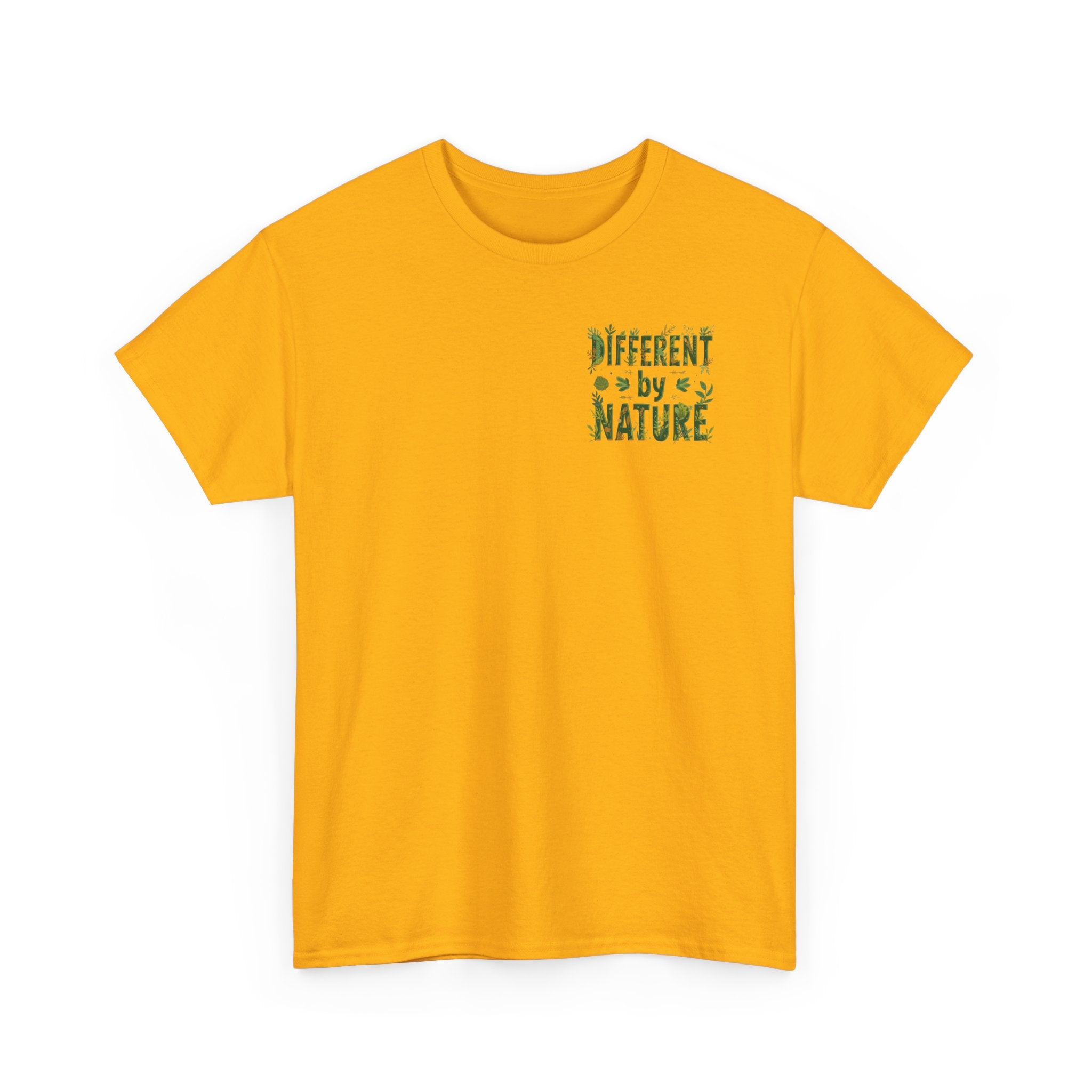Different By Nature T-Shirt — Botanical Graphic Tee