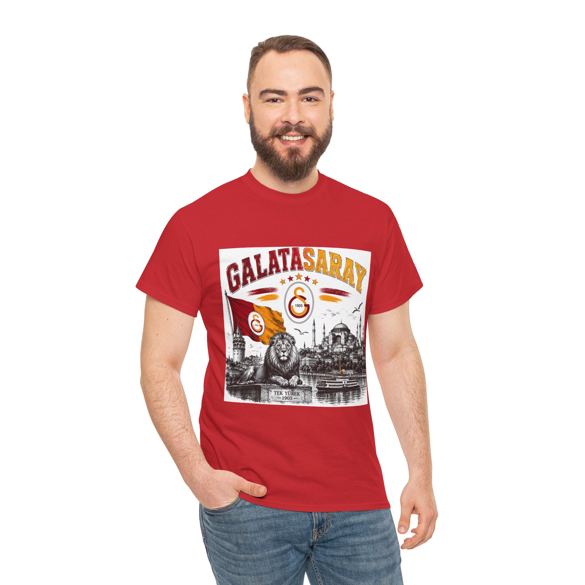 Galatasaray Istanbul Lion T-Shirt – Vintage Soccer Fan Tee