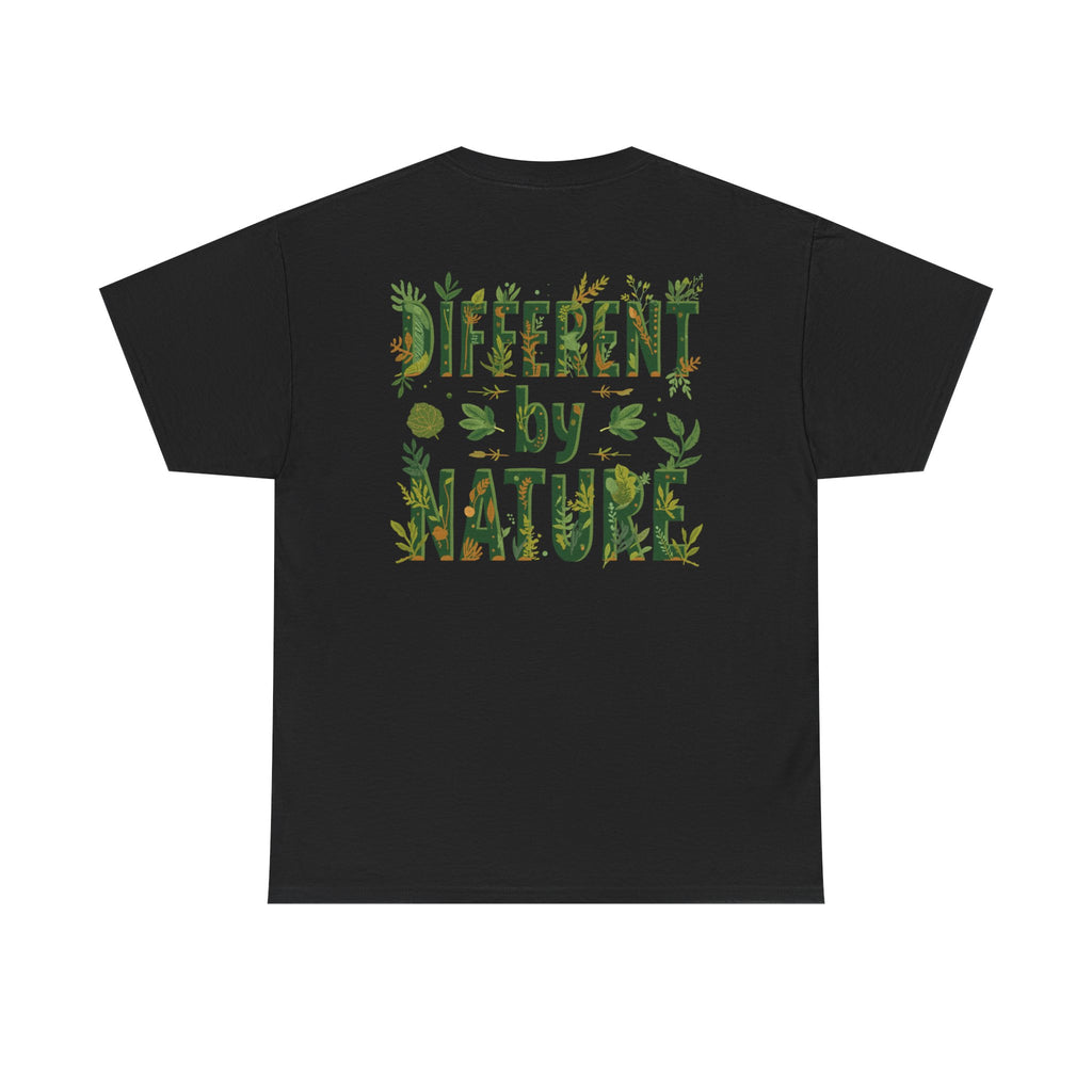 Different By Nature T-Shirt — Botanical Graphic Tee