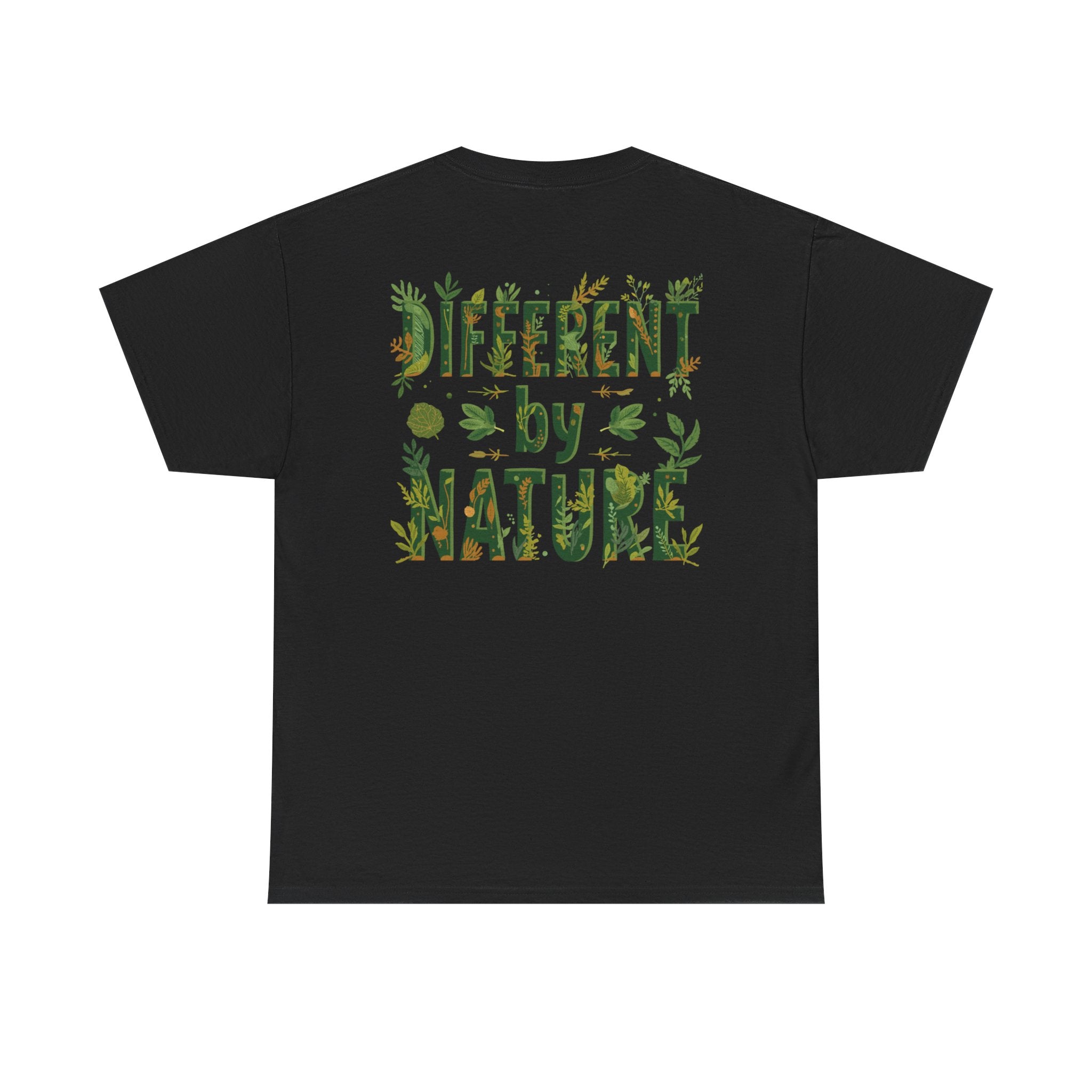 Different By Nature T-Shirt — Botanical Graphic Tee