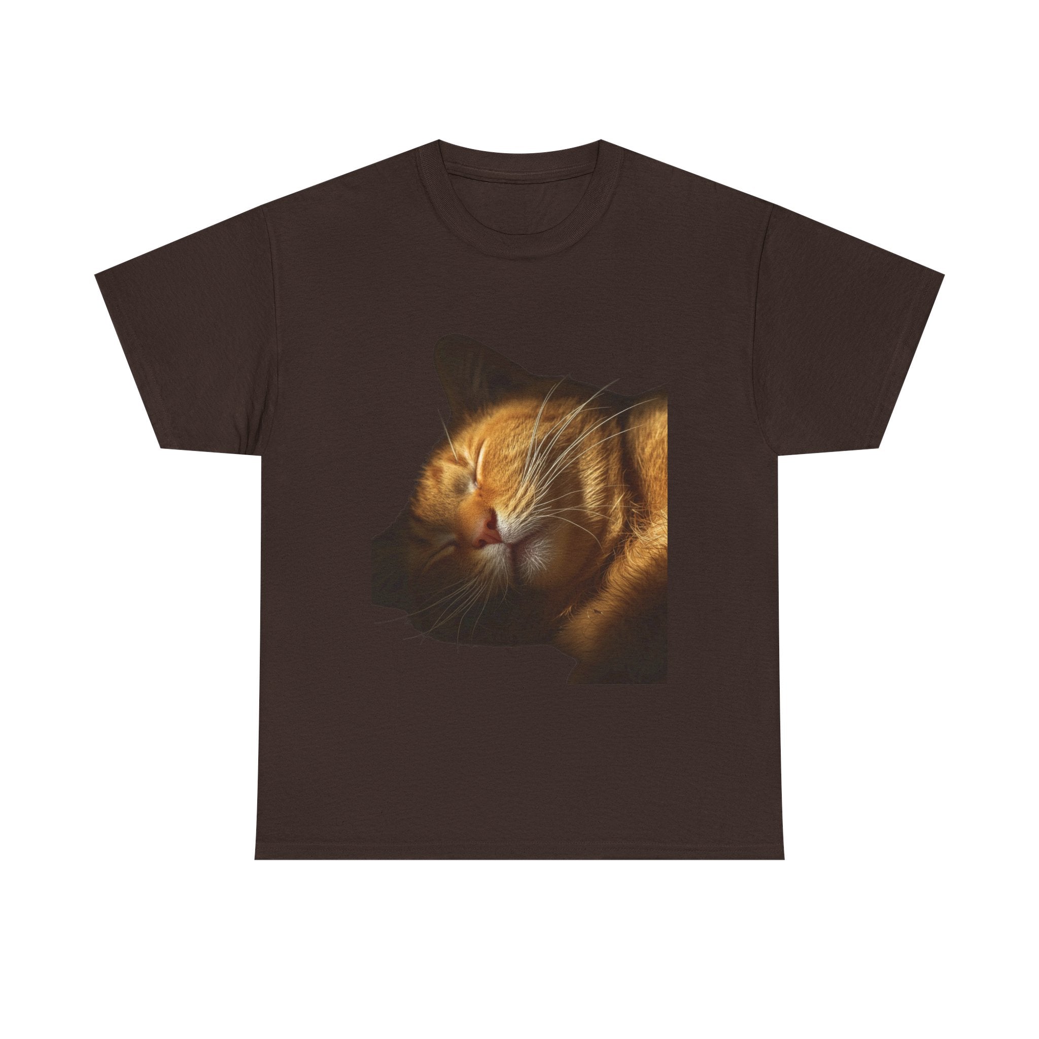 Sleeping Ginger Cat T-Shirt