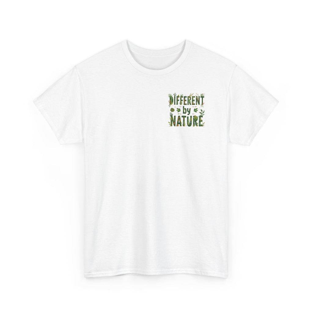 Different By Nature T-Shirt — Botanical Graphic Tee