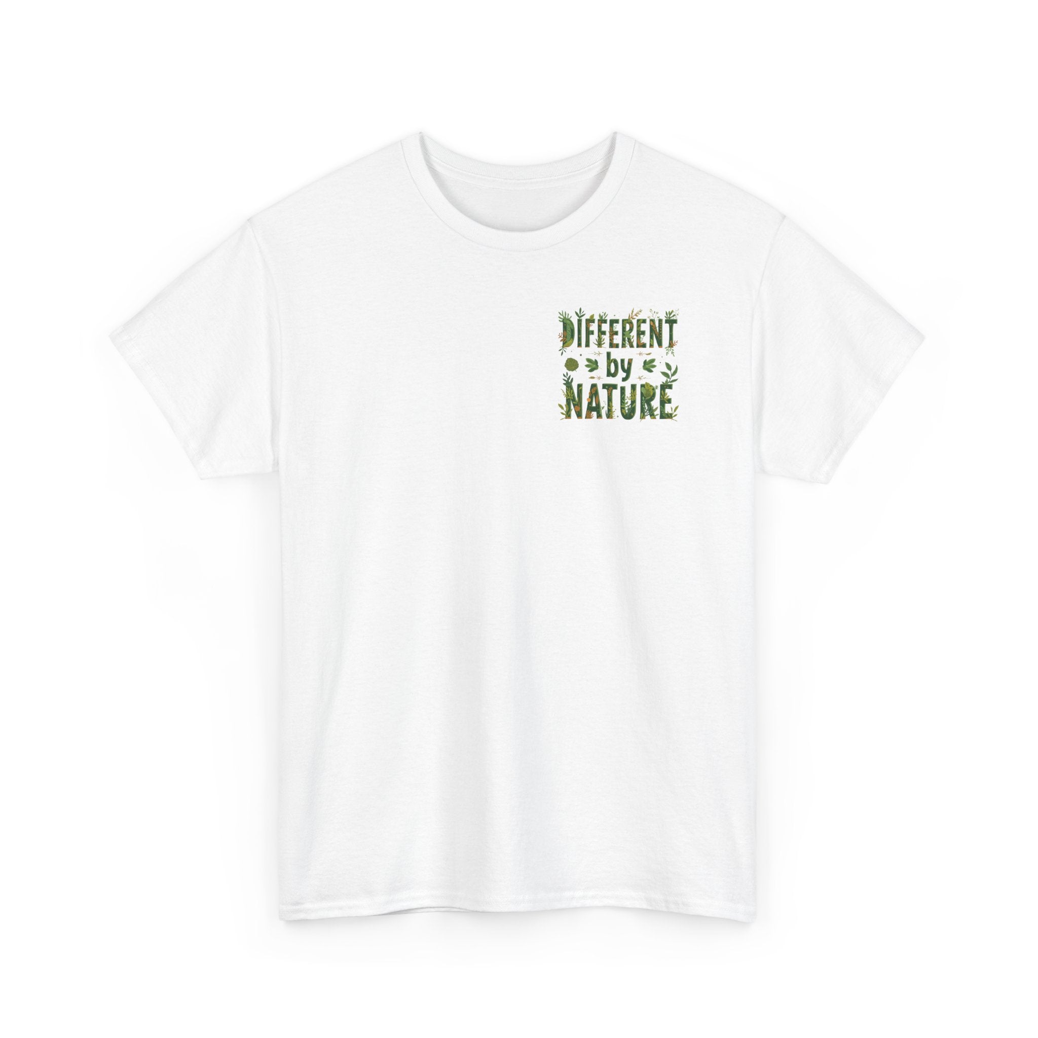 Different By Nature T-Shirt — Botanical Graphic Tee