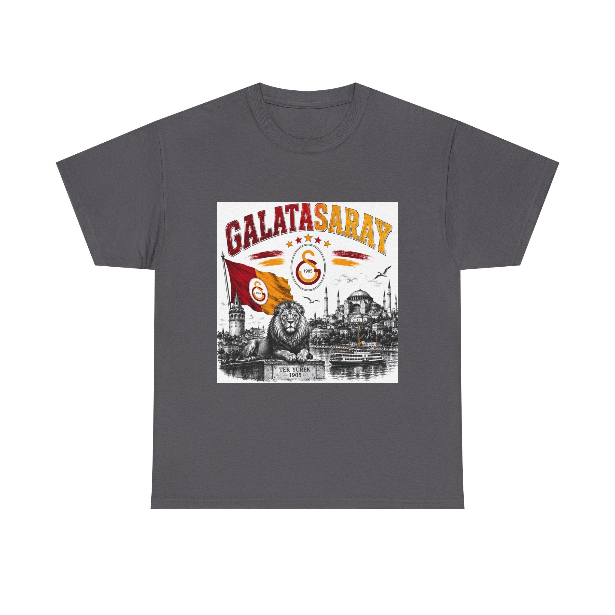 Galatasaray Istanbul Lion T-Shirt – Vintage Soccer Fan Tee