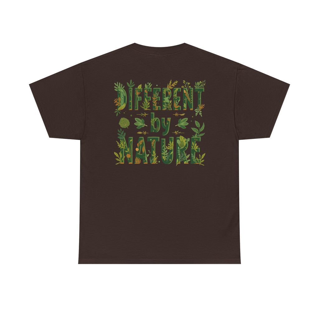 Different By Nature T-Shirt — Botanical Graphic Tee