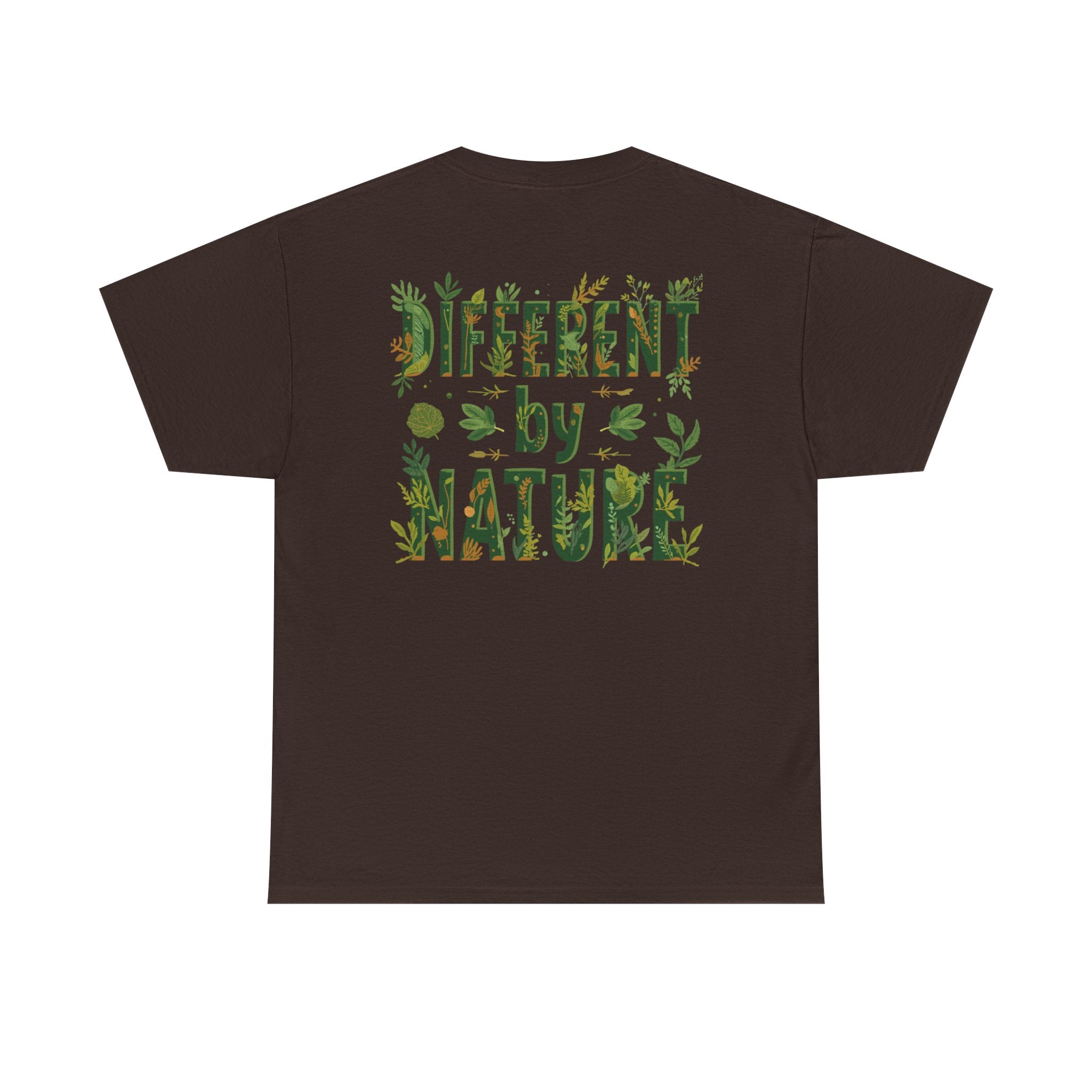 Different By Nature T-Shirt — Botanical Graphic Tee