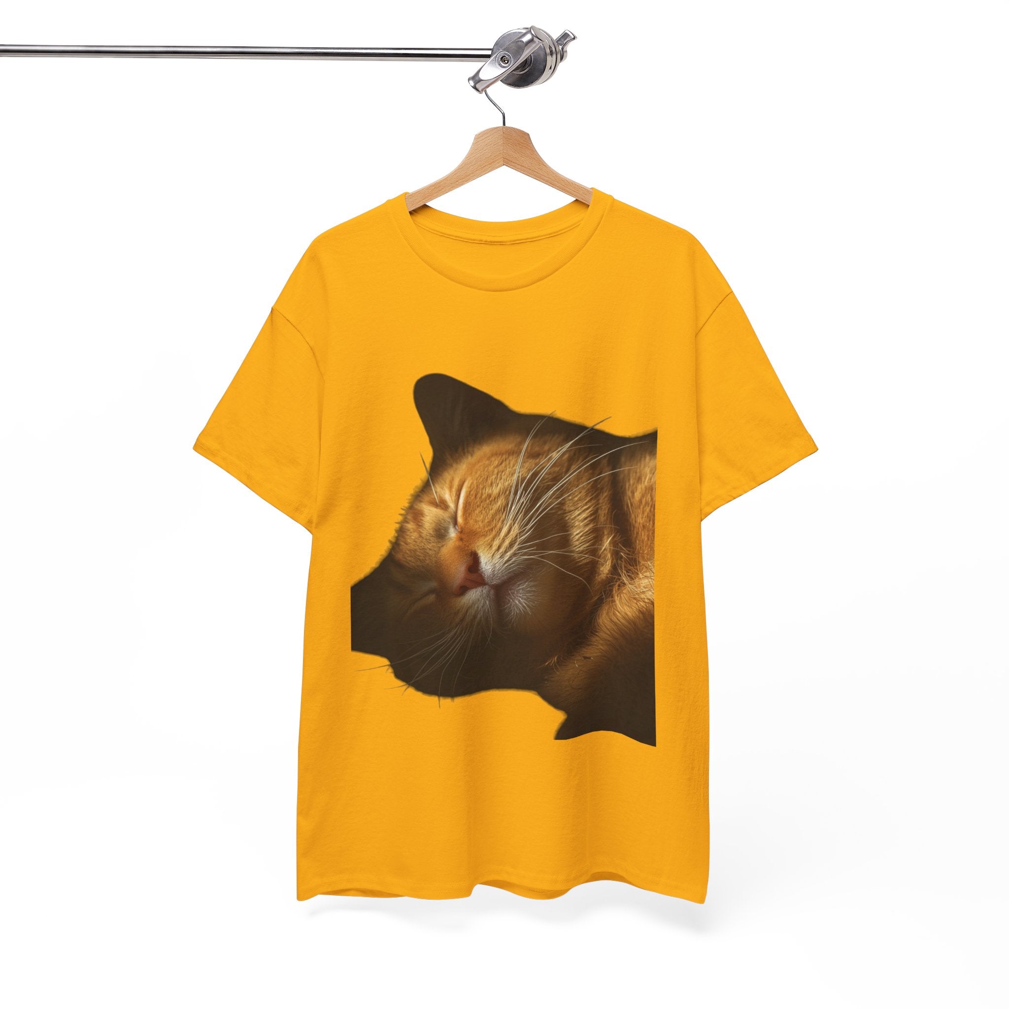 Sleeping Ginger Cat T-Shirt