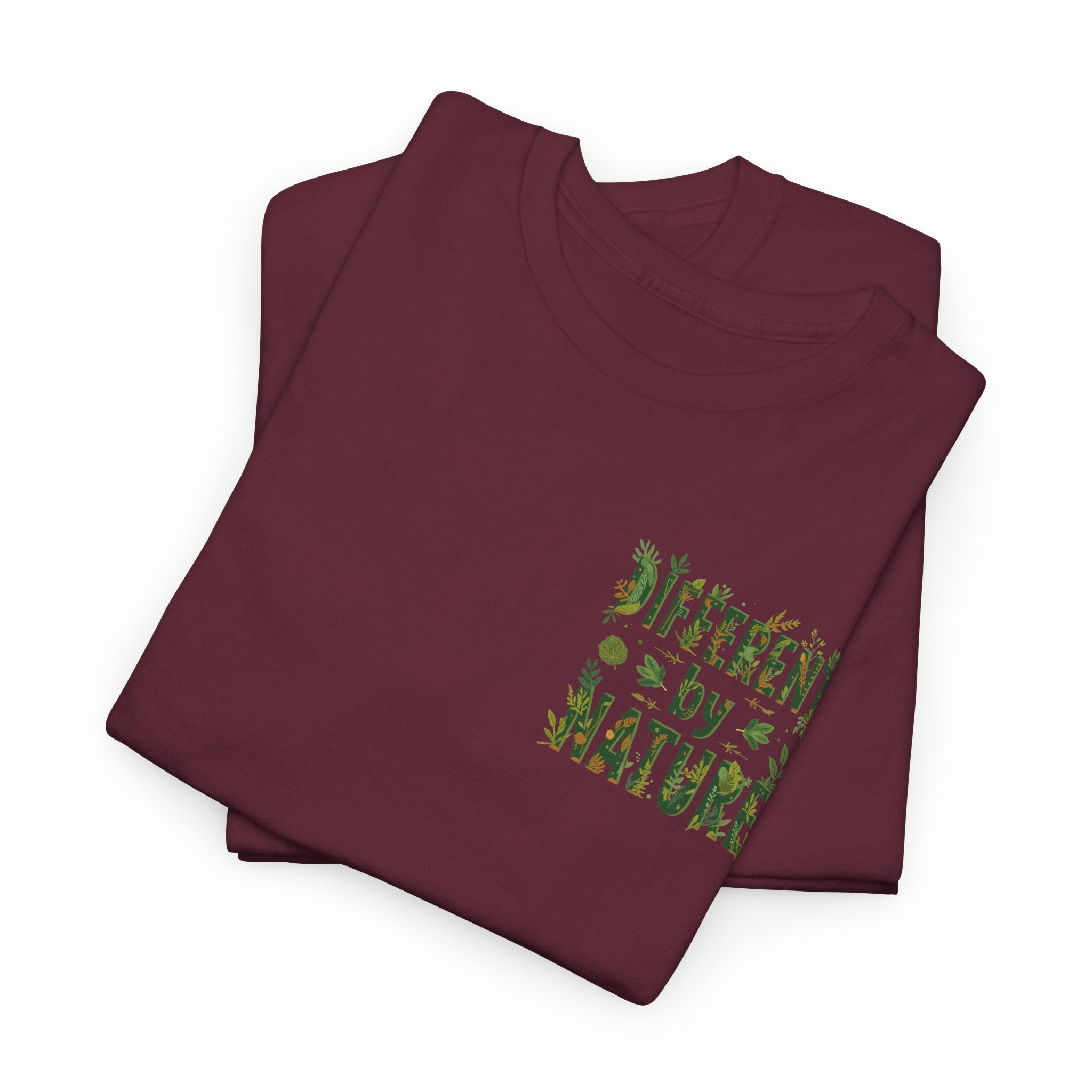 Different By Nature T-Shirt — Botanical Graphic Tee