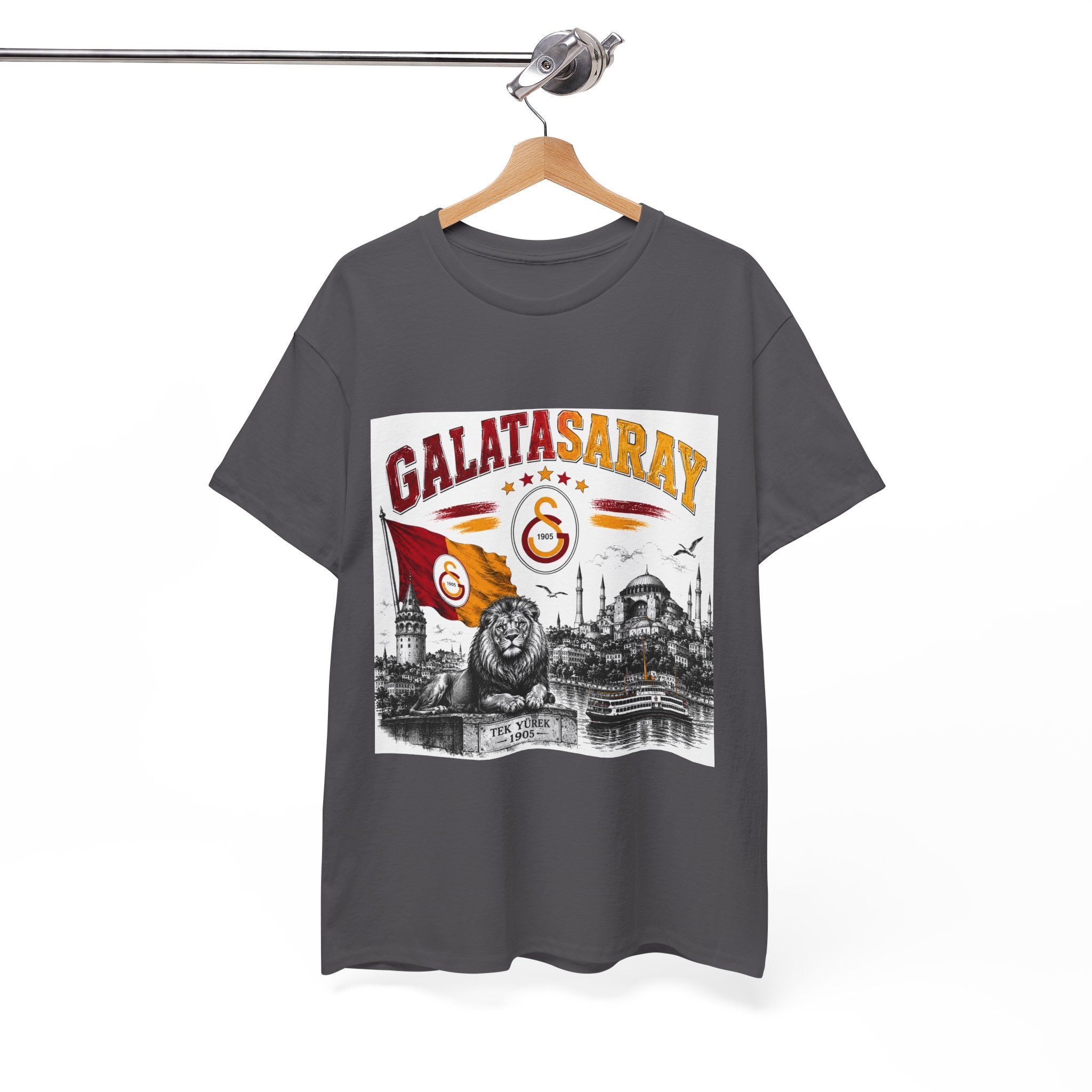 Galatasaray Istanbul Lion T-Shirt – Vintage Soccer Fan Tee