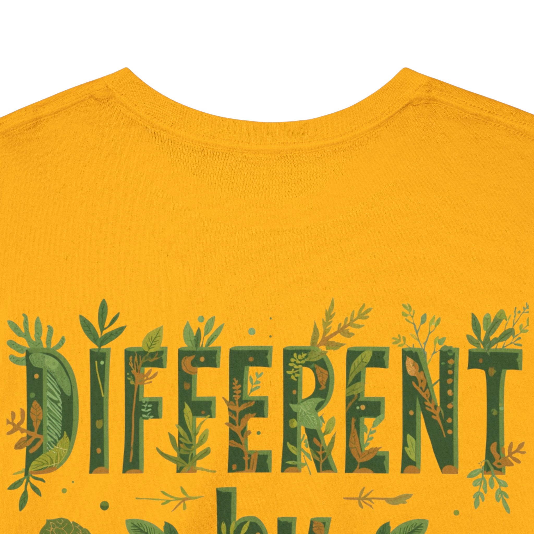 Different By Nature T-Shirt — Botanical Graphic Tee
