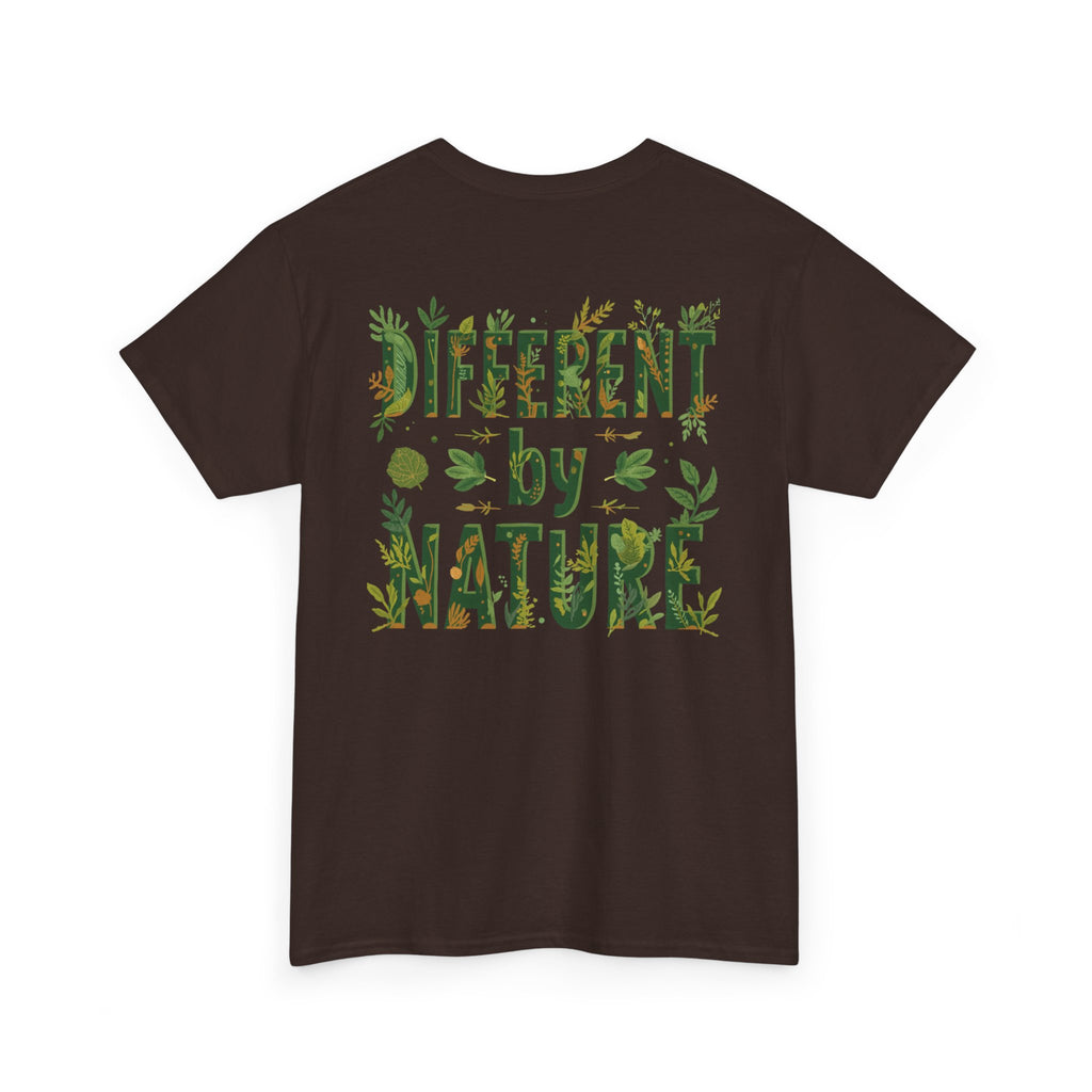 Different By Nature T-Shirt — Botanical Graphic Tee
