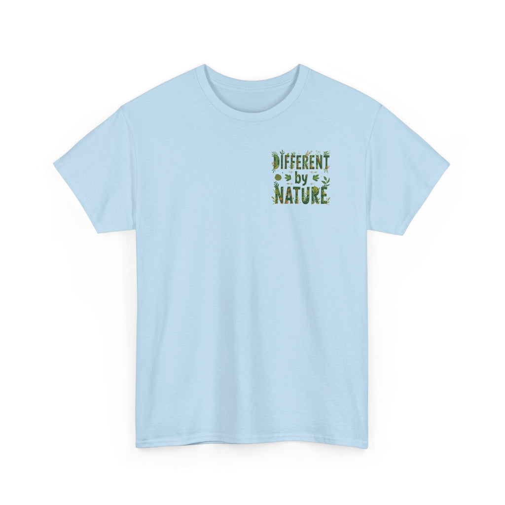 Different By Nature T-Shirt — Botanical Graphic Tee
