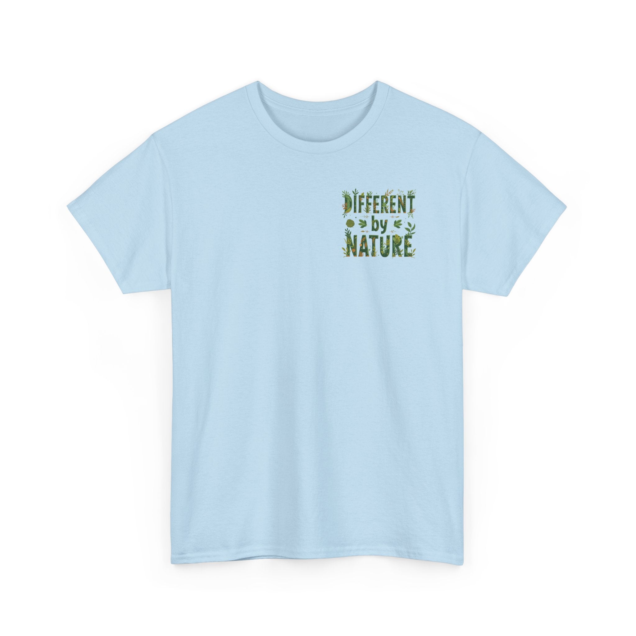 Different By Nature T-Shirt — Botanical Graphic Tee