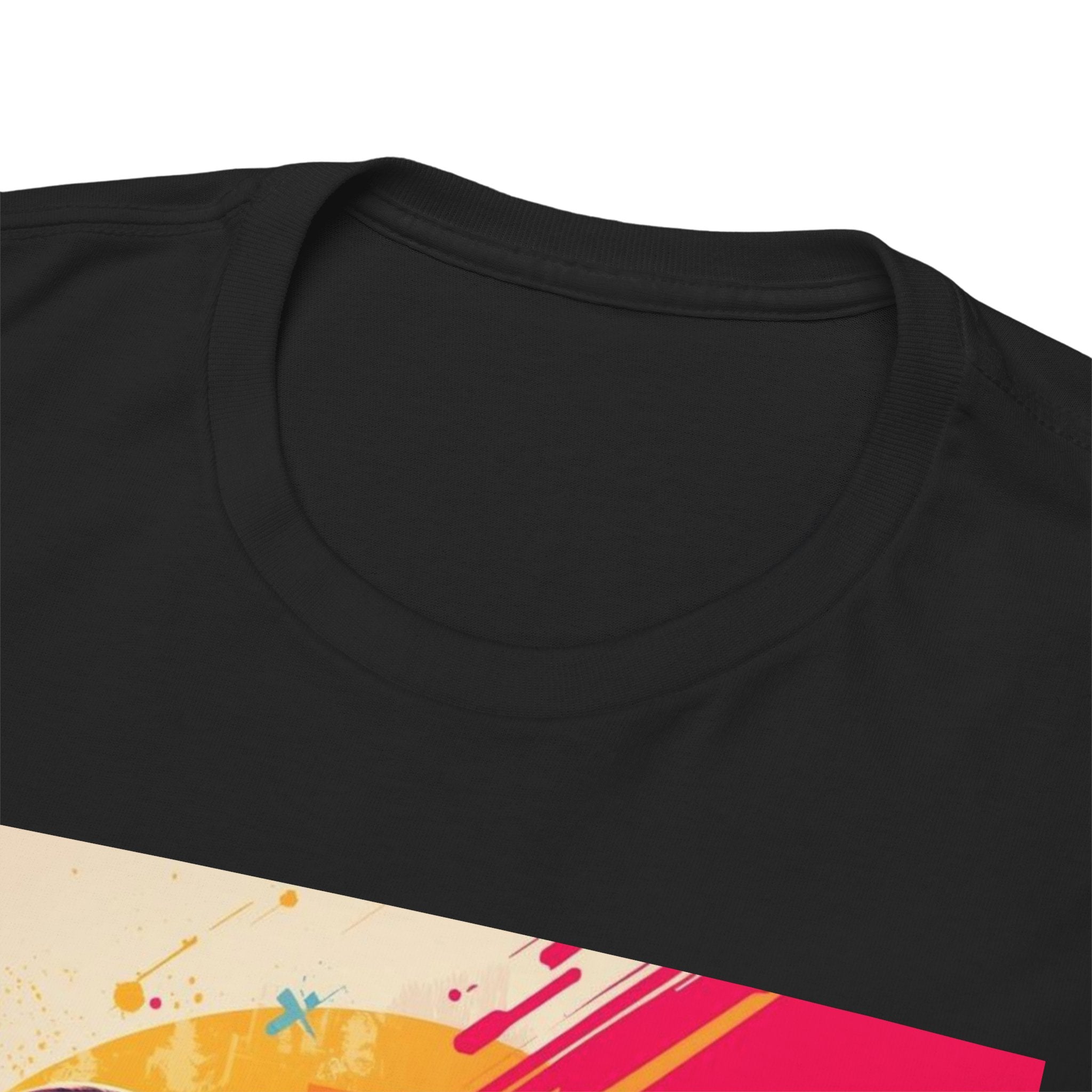 Pit Bull Pop Art T-Shirt — Colorful Abstract Dog Portrait Tee