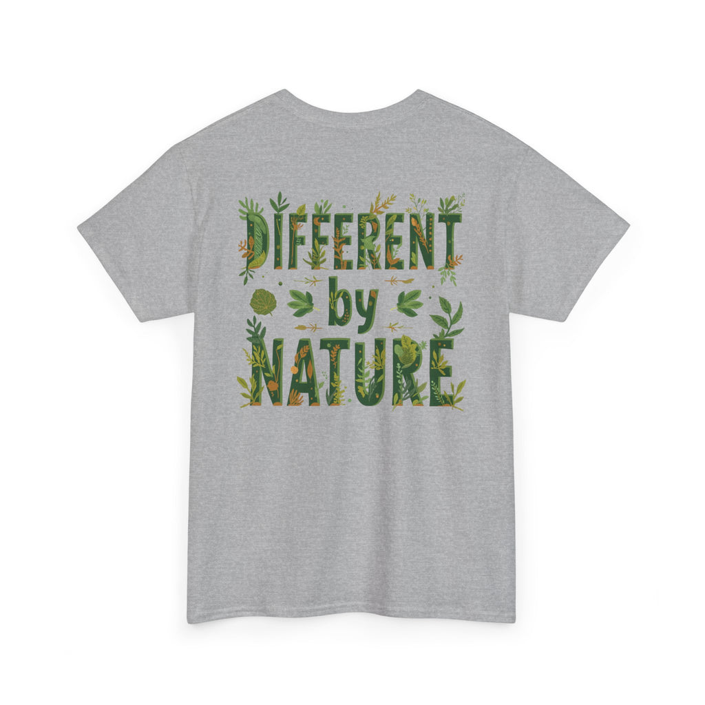 Different By Nature T-Shirt — Botanical Graphic Tee