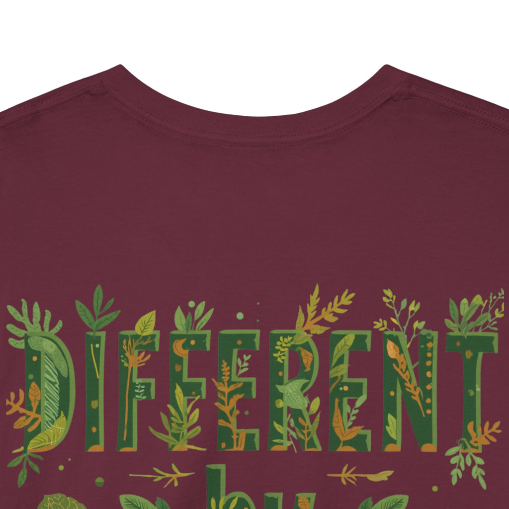Different By Nature T-Shirt — Botanical Graphic Tee