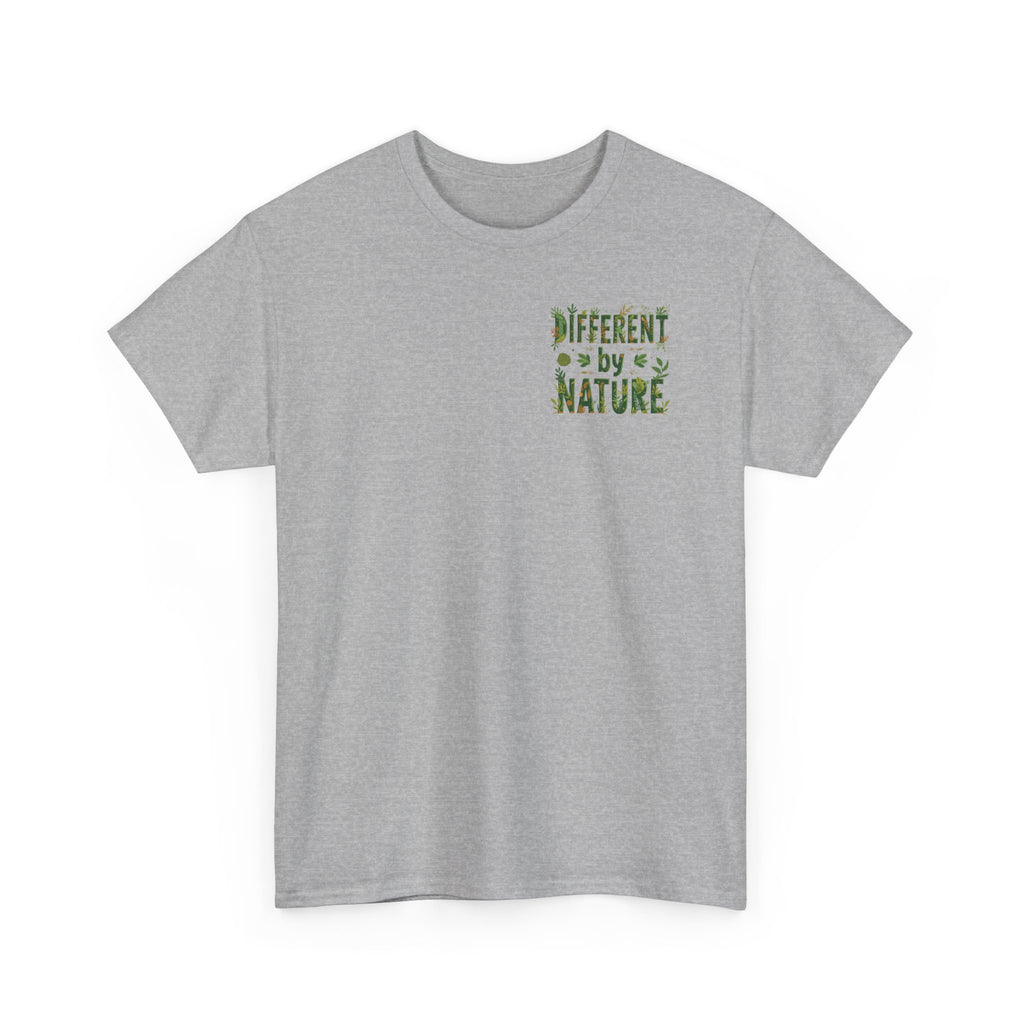 Different By Nature T-Shirt — Botanical Graphic Tee