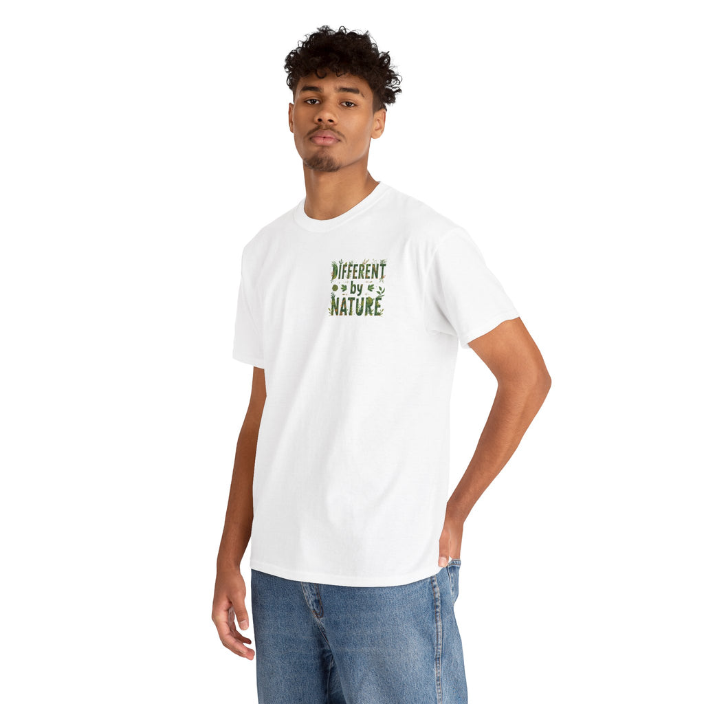 Different By Nature T-Shirt — Botanical Graphic Tee