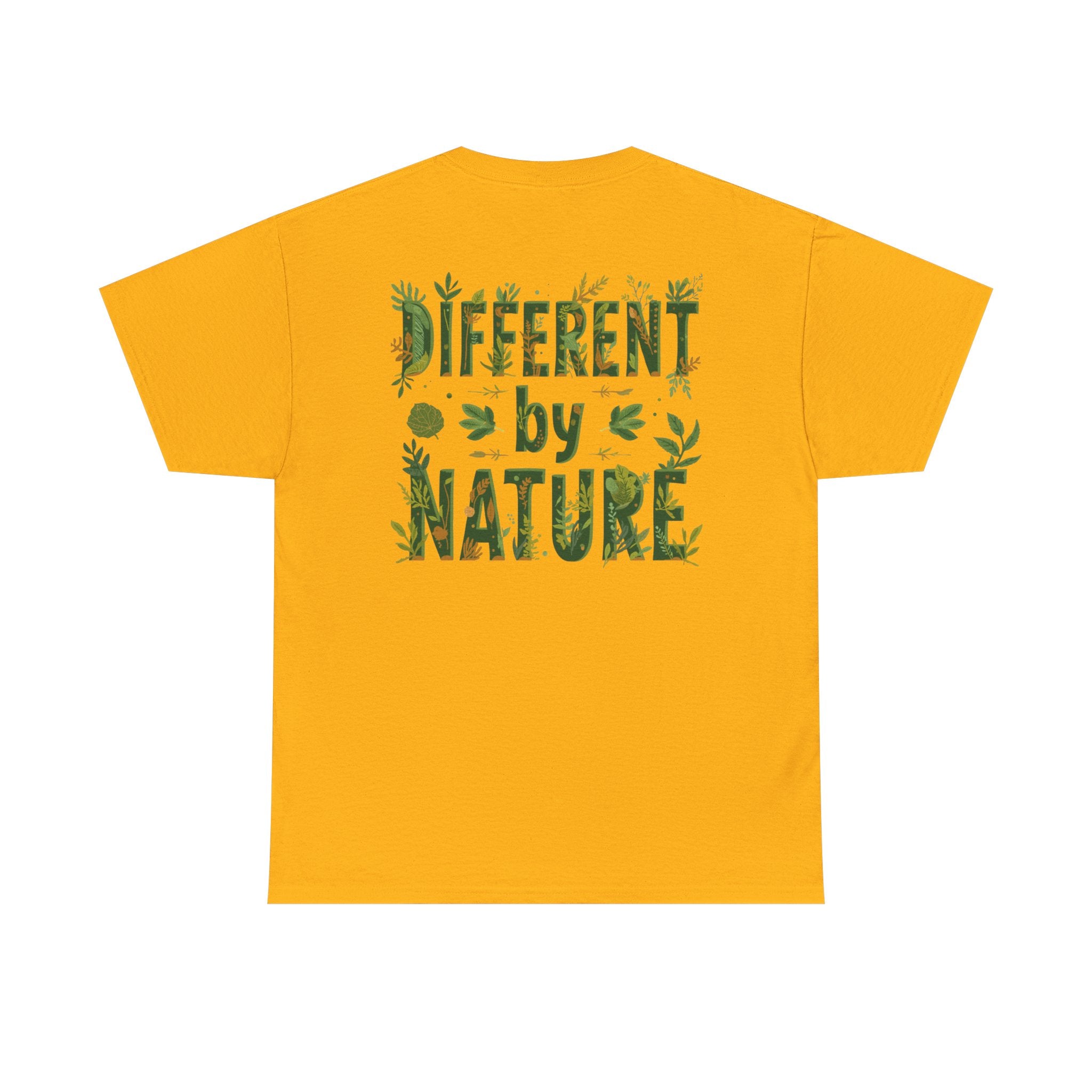 Different By Nature T-Shirt — Botanical Graphic Tee