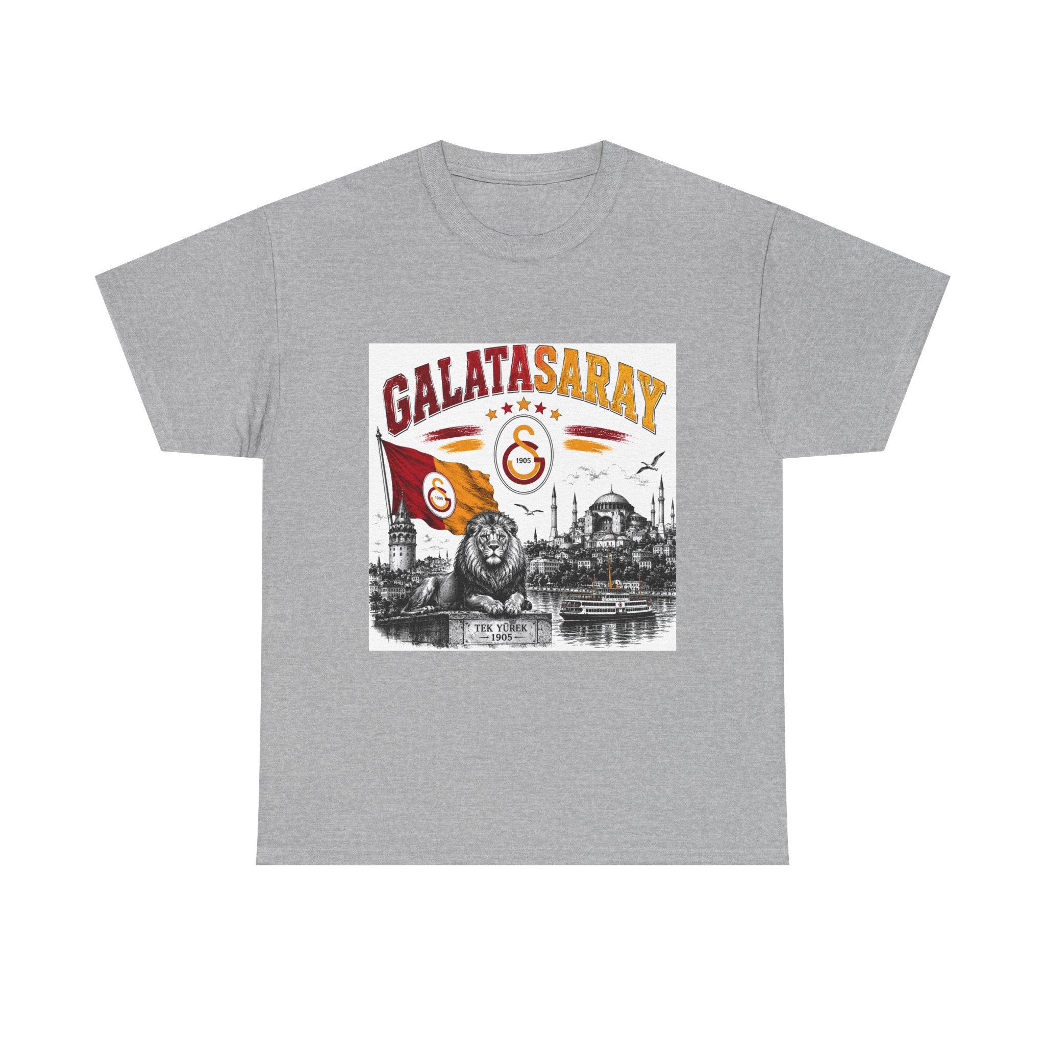 Galatasaray Istanbul Lion T-Shirt – Vintage Soccer Fan Tee