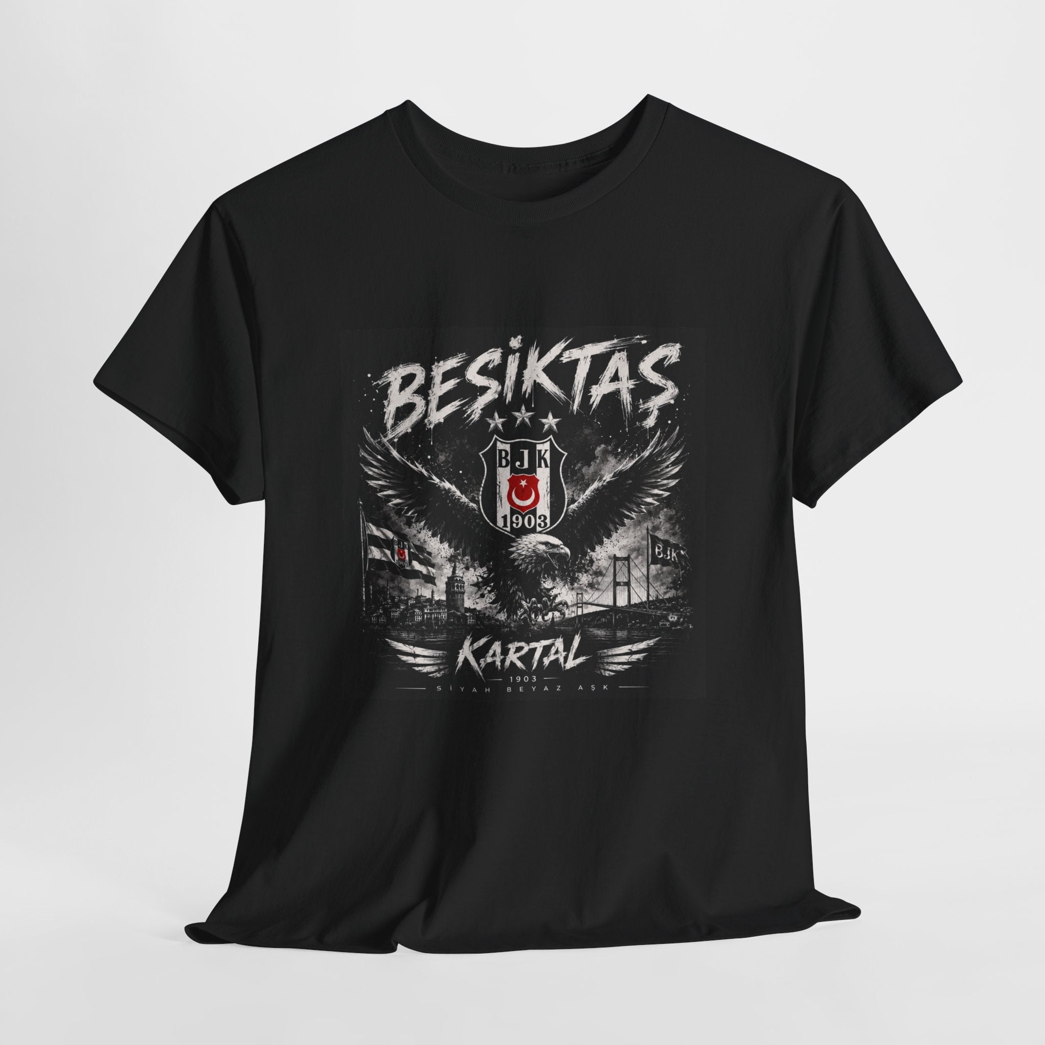Beşiktaş Kartal T‑Shirt — Turkish Football Club Graphic Tee