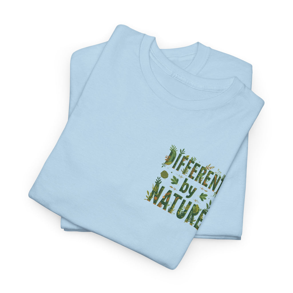 Different By Nature T-Shirt — Botanical Graphic Tee