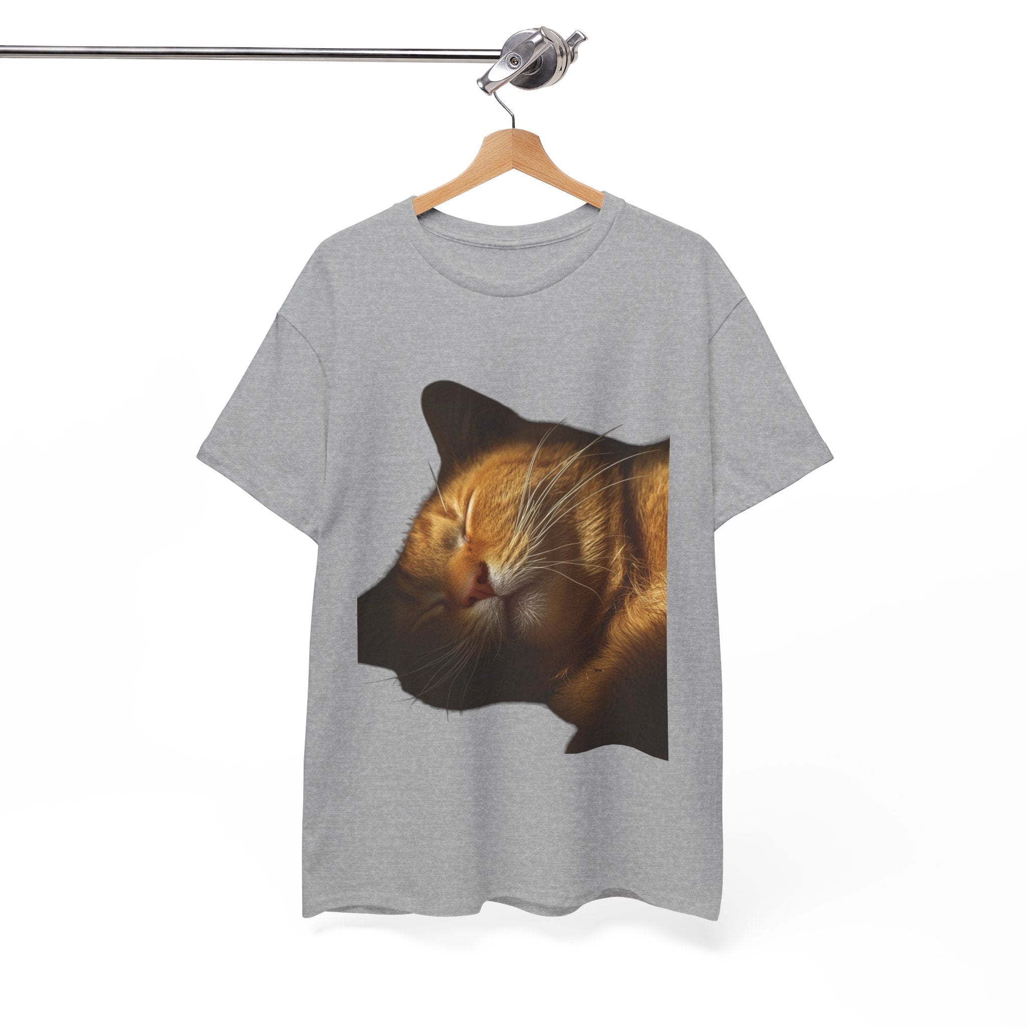 Sleeping Ginger Cat T-Shirt