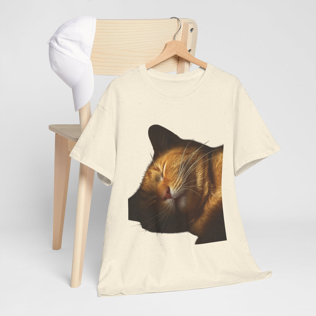 Sleeping Ginger Cat T-Shirt