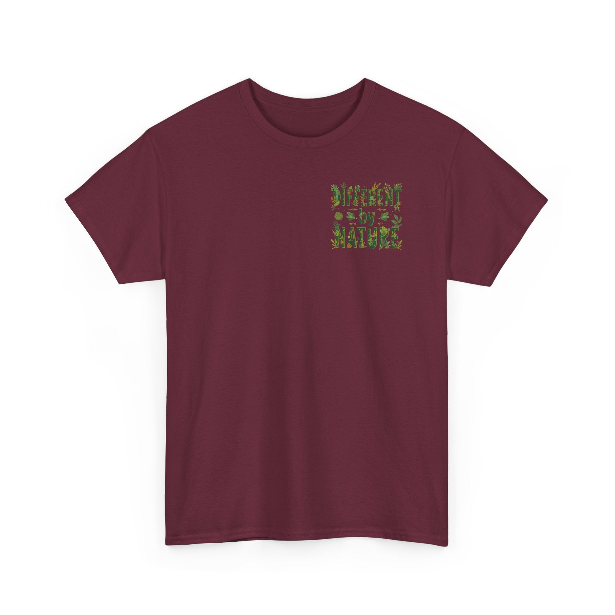 Different By Nature T-Shirt — Botanical Graphic Tee