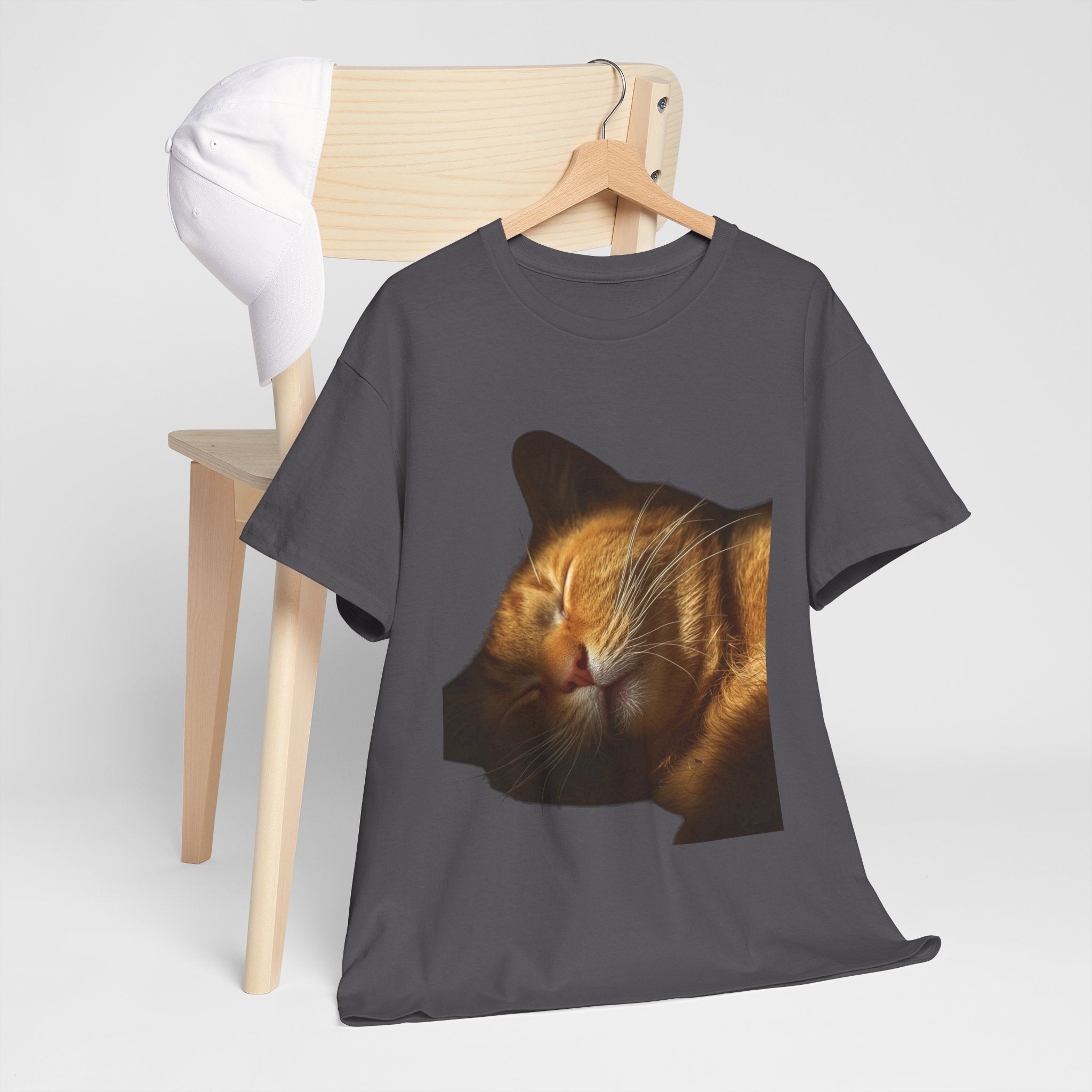 Sleeping Ginger Cat T-Shirt