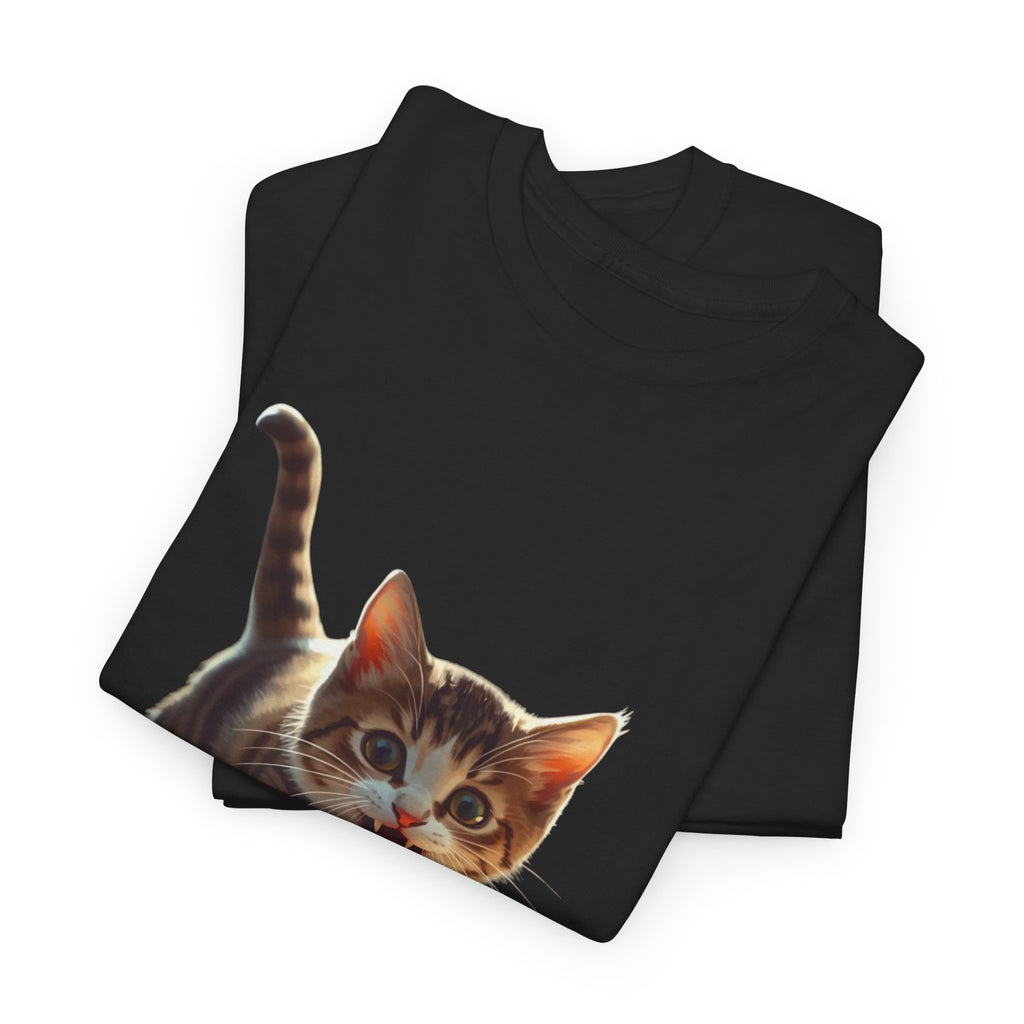 Kitten Graphic Tee — Cute Running Cat T-Shirt for Cat Lovers