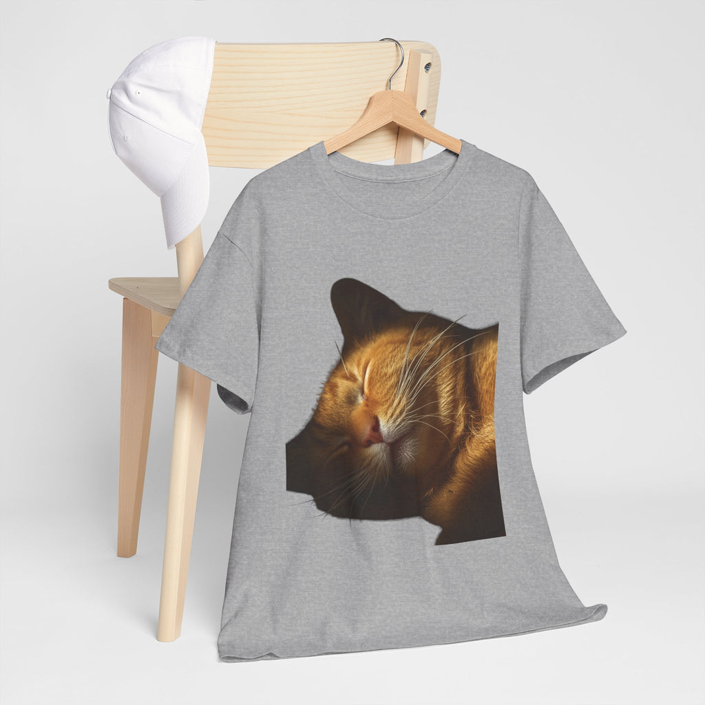 Sleeping Ginger Cat T-Shirt