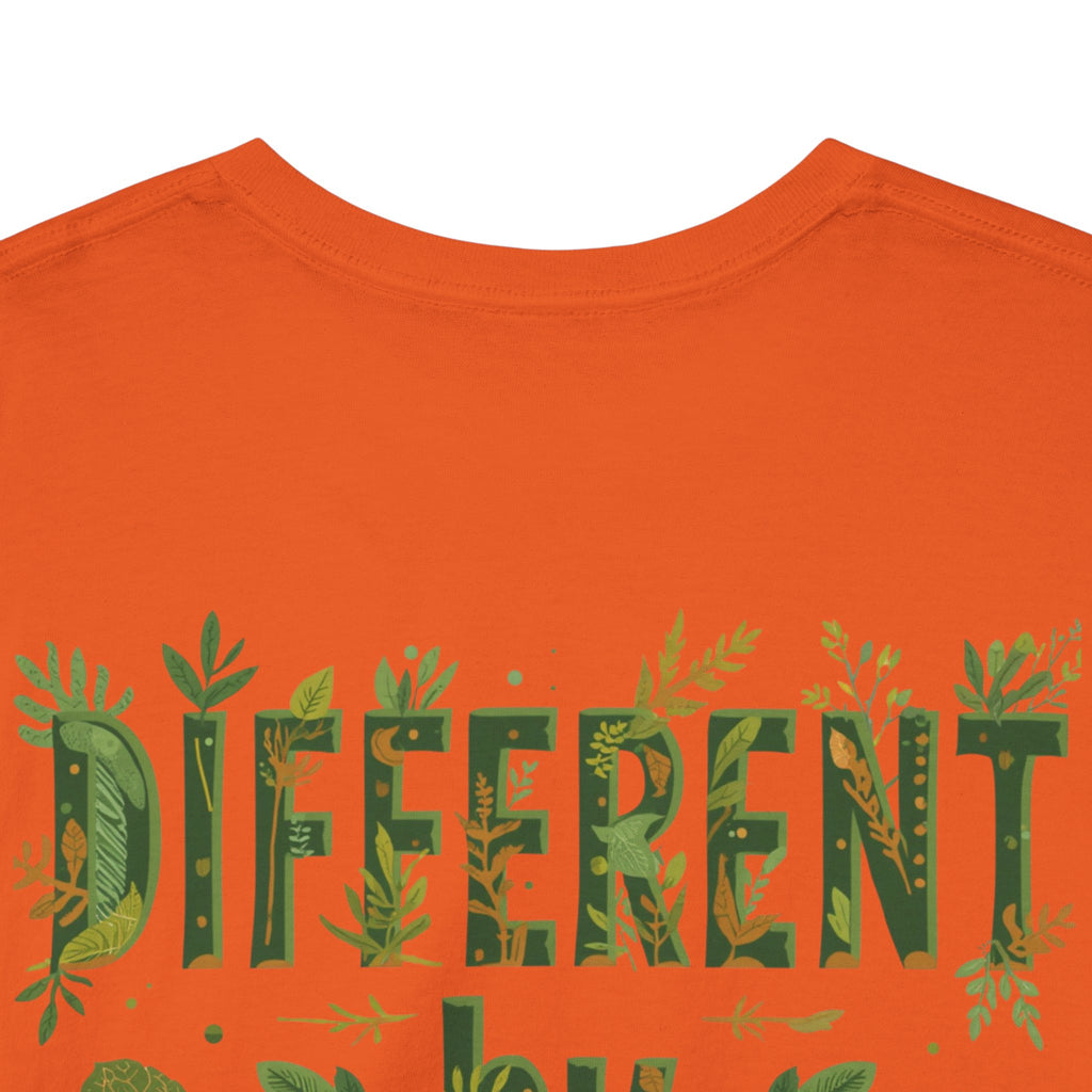 Different By Nature T-Shirt — Botanical Graphic Tee
