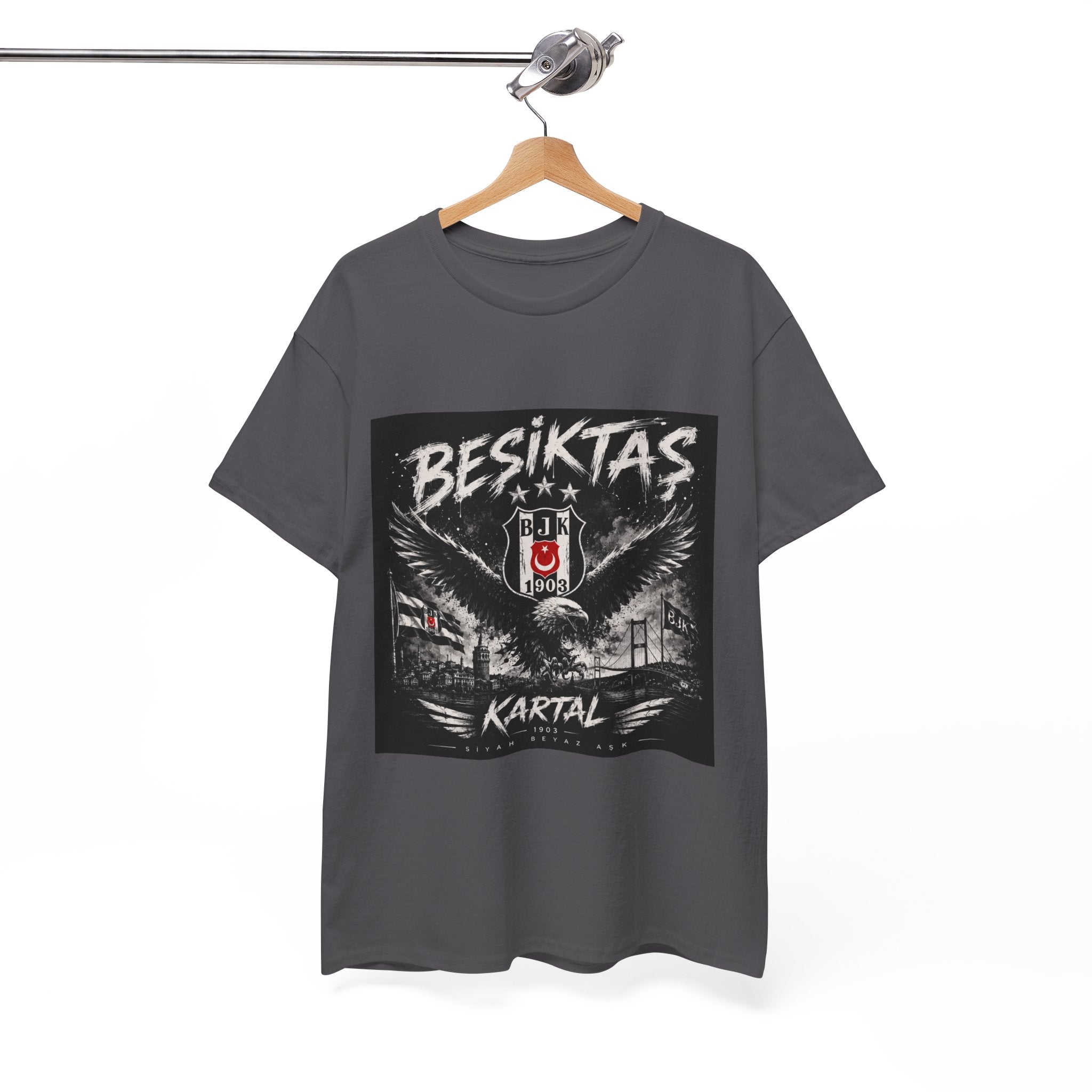 Beşiktaş Kartal T‑Shirt — Turkish Football Club Graphic Tee