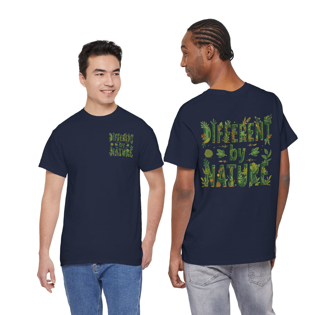 Different By Nature T-Shirt — Botanical Graphic Tee
