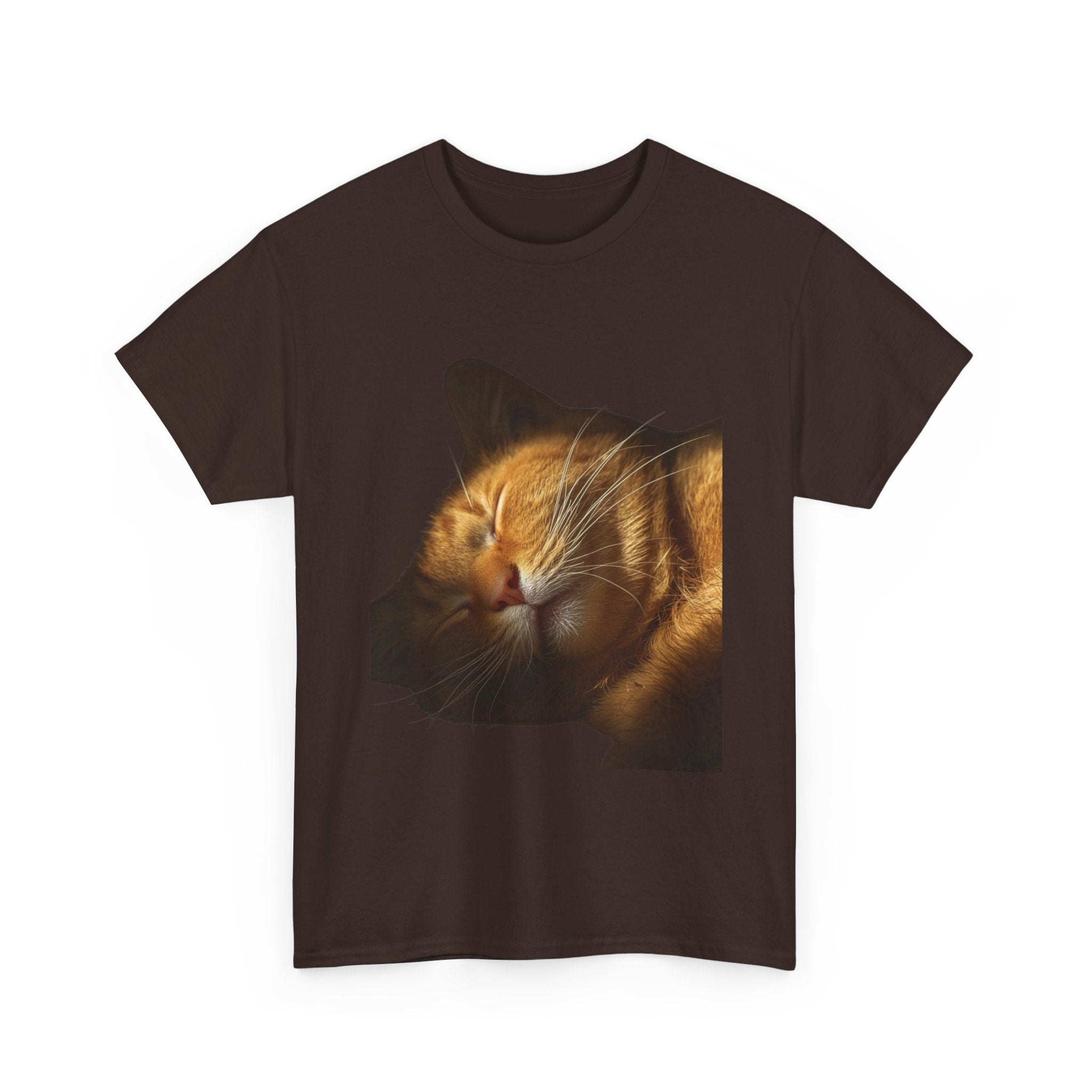 Sleeping Ginger Cat T-Shirt