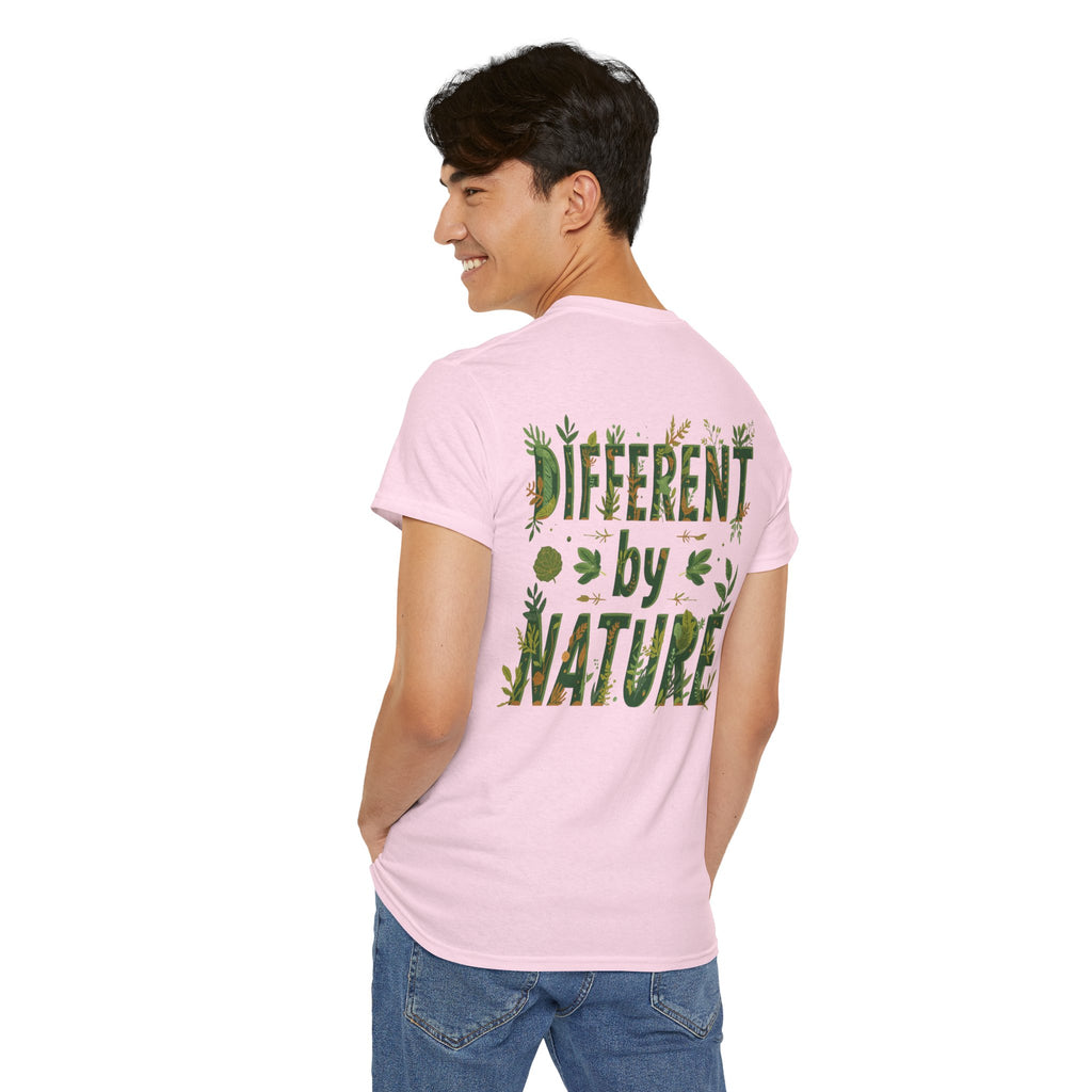 Different By Nature T-Shirt — Botanical Graphic Tee