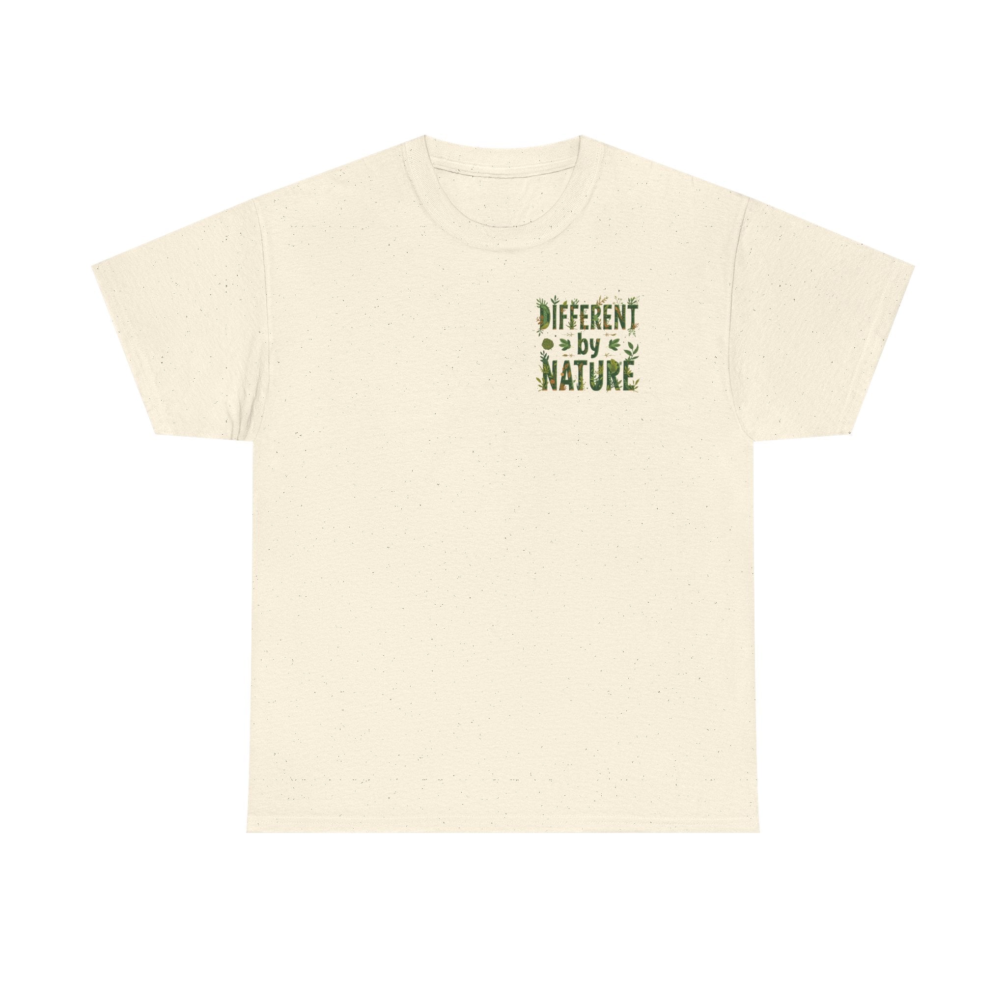 Different By Nature T-Shirt — Botanical Graphic Tee