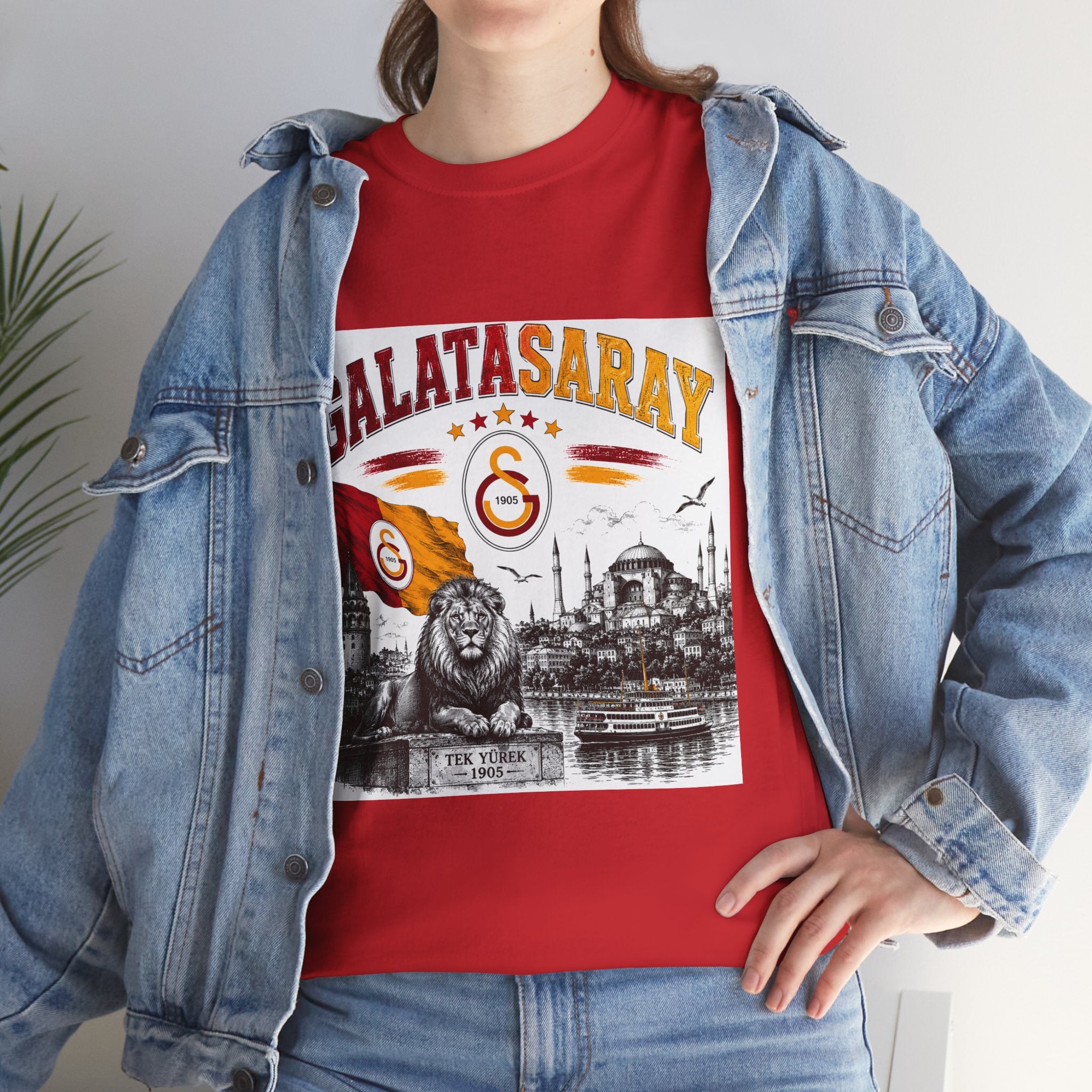 Galatasaray Istanbul Lion T-Shirt – Vintage Soccer Fan Tee