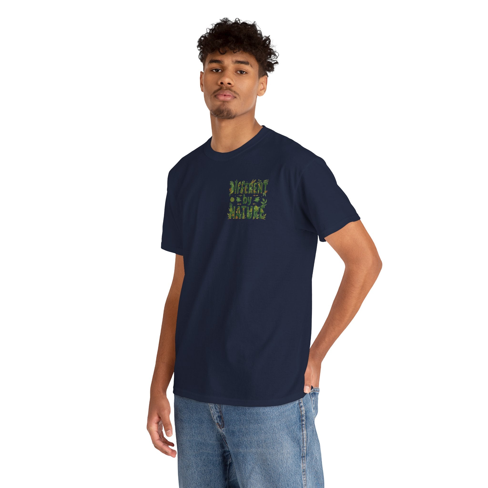 Different By Nature T-Shirt — Botanical Graphic Tee