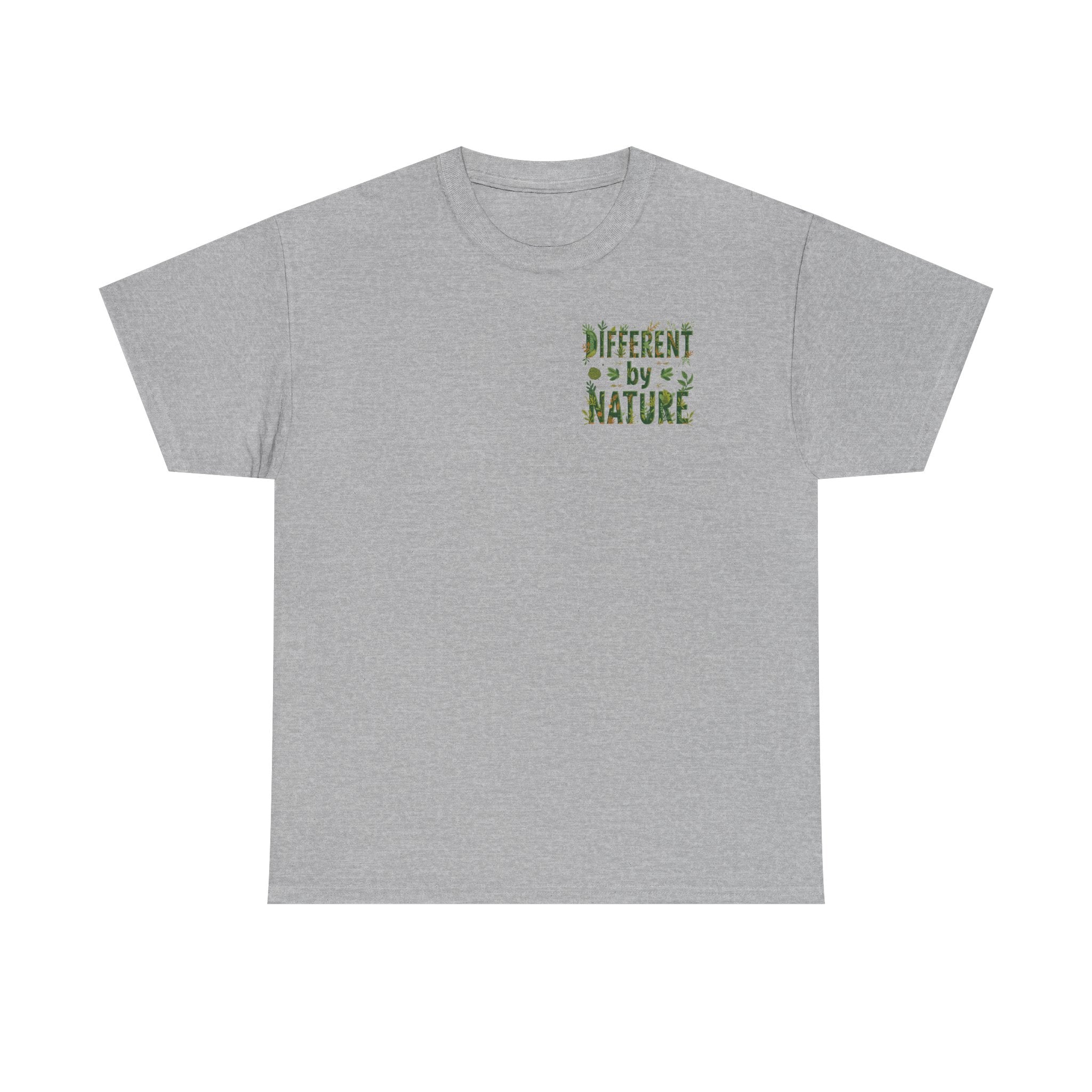 Different By Nature T-Shirt — Botanical Graphic Tee