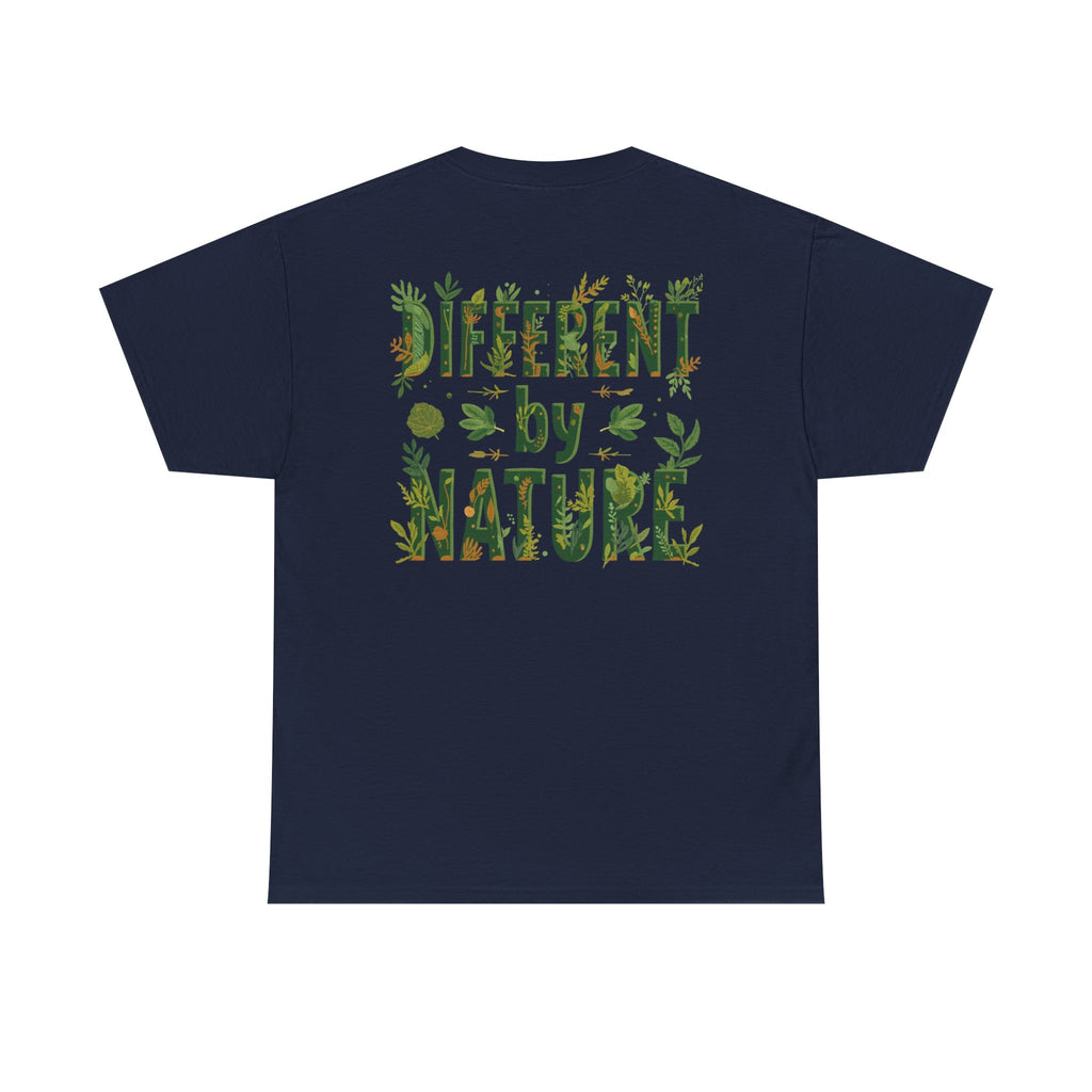 Different By Nature T-Shirt — Botanical Graphic Tee